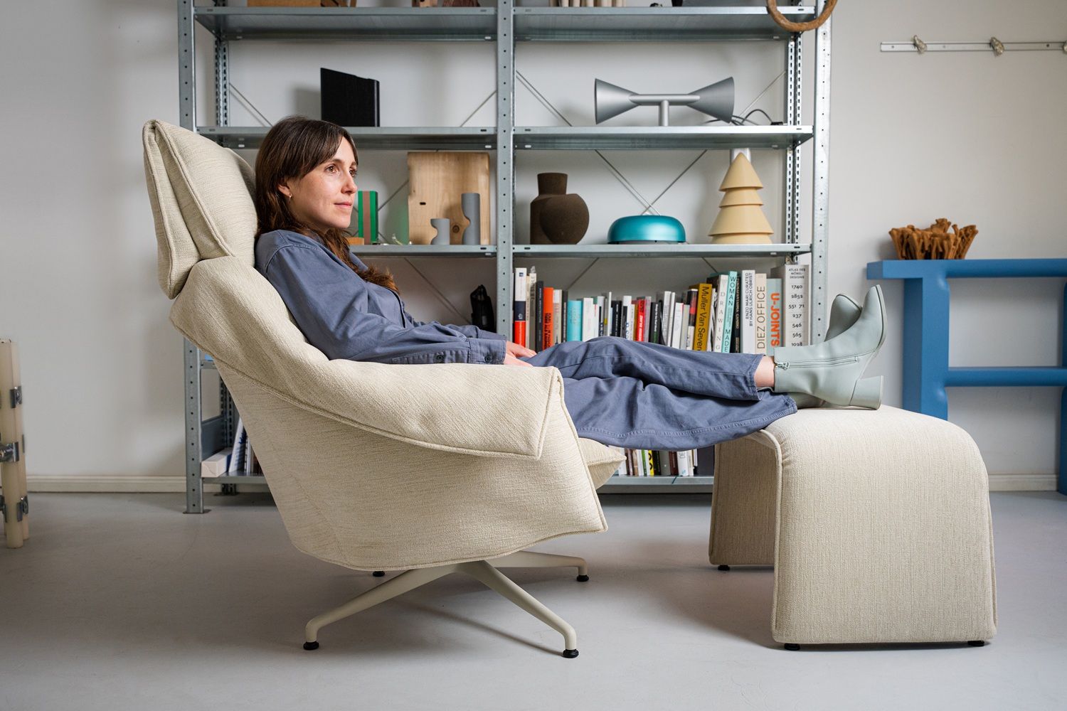 Bascule Highback Sessel mit Bank Vitra