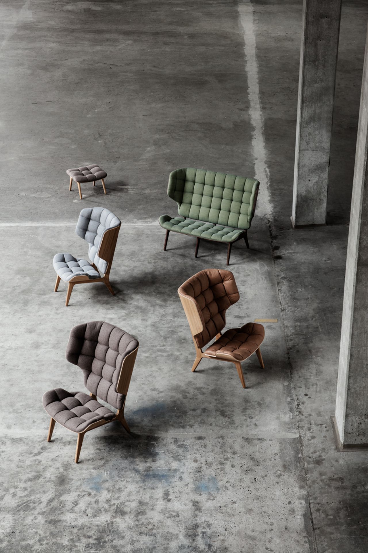 Mammoth Chair Eiche dunkel geräuchert / Fame 61044 NORR11