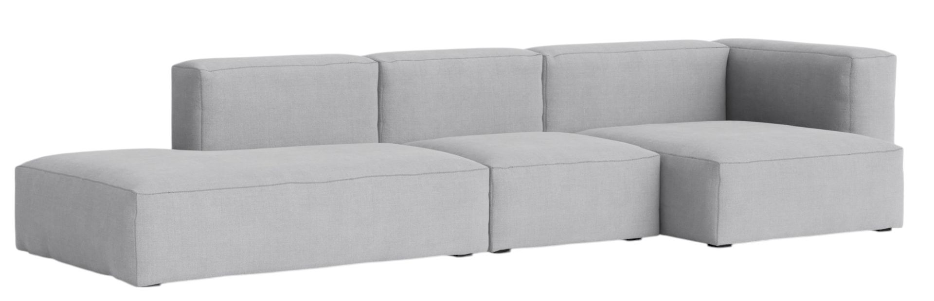 Mags Soft Sofa 3-Sitzer Combination 4 mit Armlehne rechts Hay