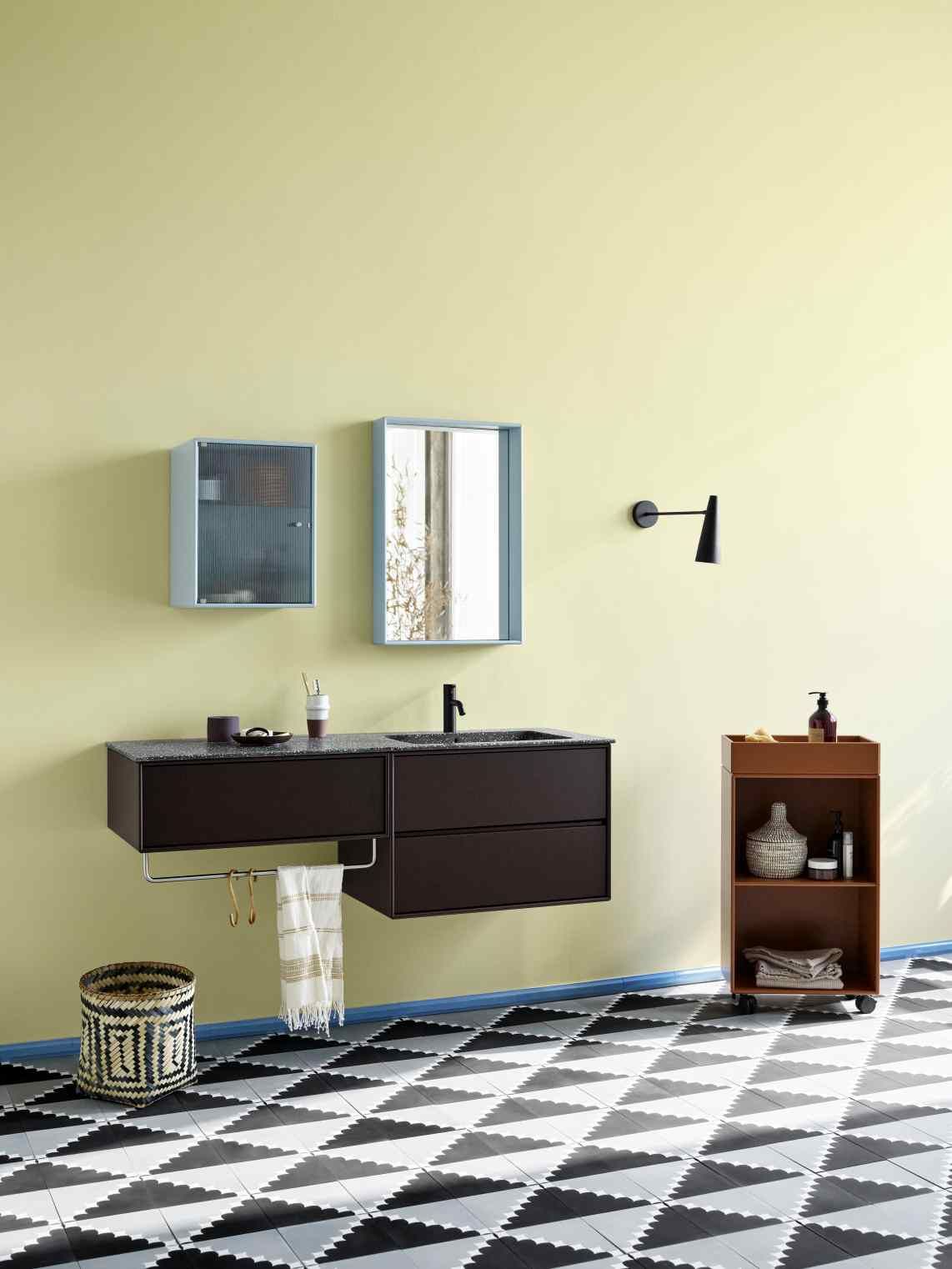 Colour Frame Mirror Shelfie Spiegel Montana