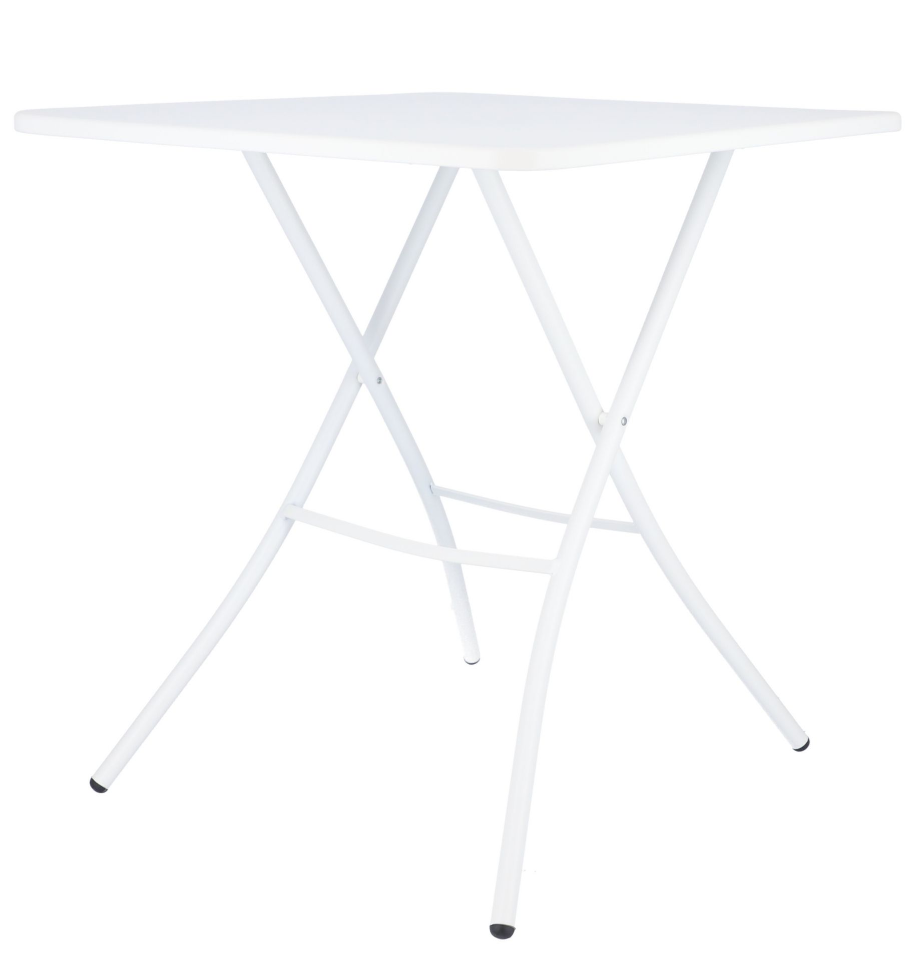 Fiam Sirio Klapptisch B 67 x T 67 x H 73 cm Outdoor Jan Kurtz Weiß
