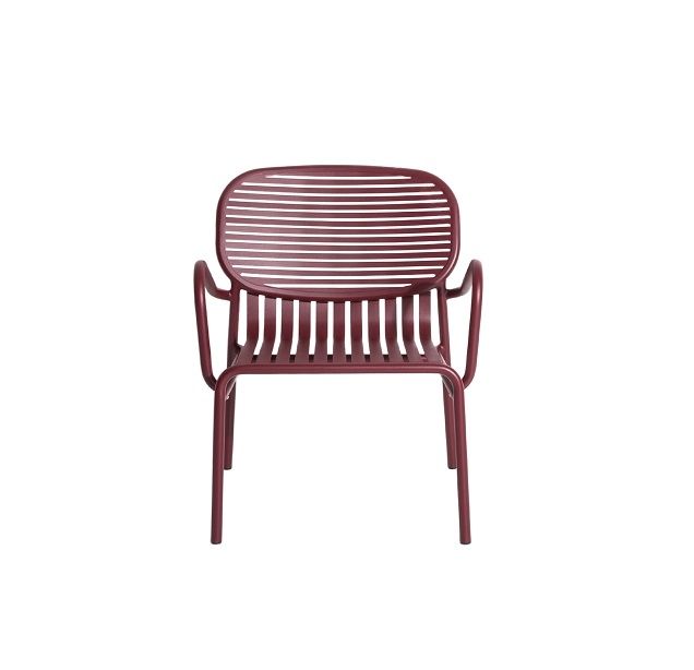 Week-End Garden Armchair Sessel Petite Friture Burgundy Week-End Garden Armchair Sessel Petite Friture Burgundy