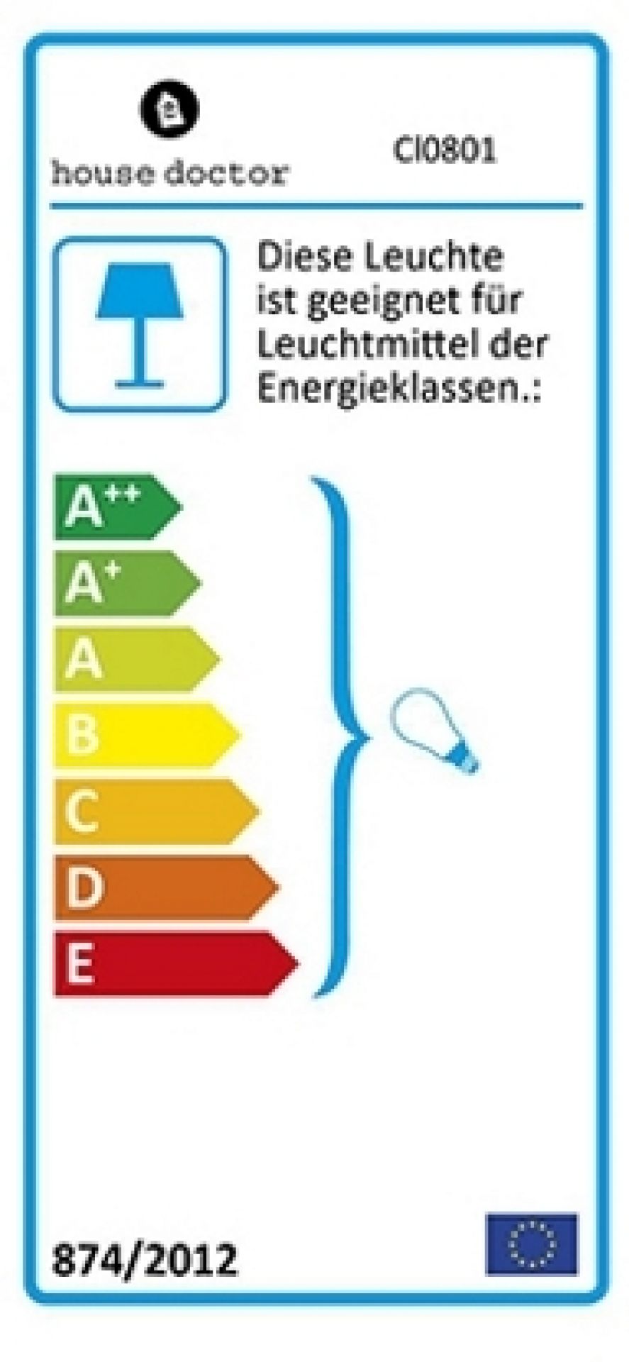 Club Double Wandlampe house doctor EINZELSTÜCK