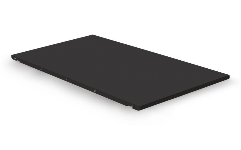 CH337I Einlegeplatte für ovalen ausziehbaren Esstisch MDF Schwarz Carl Hansen & Søn