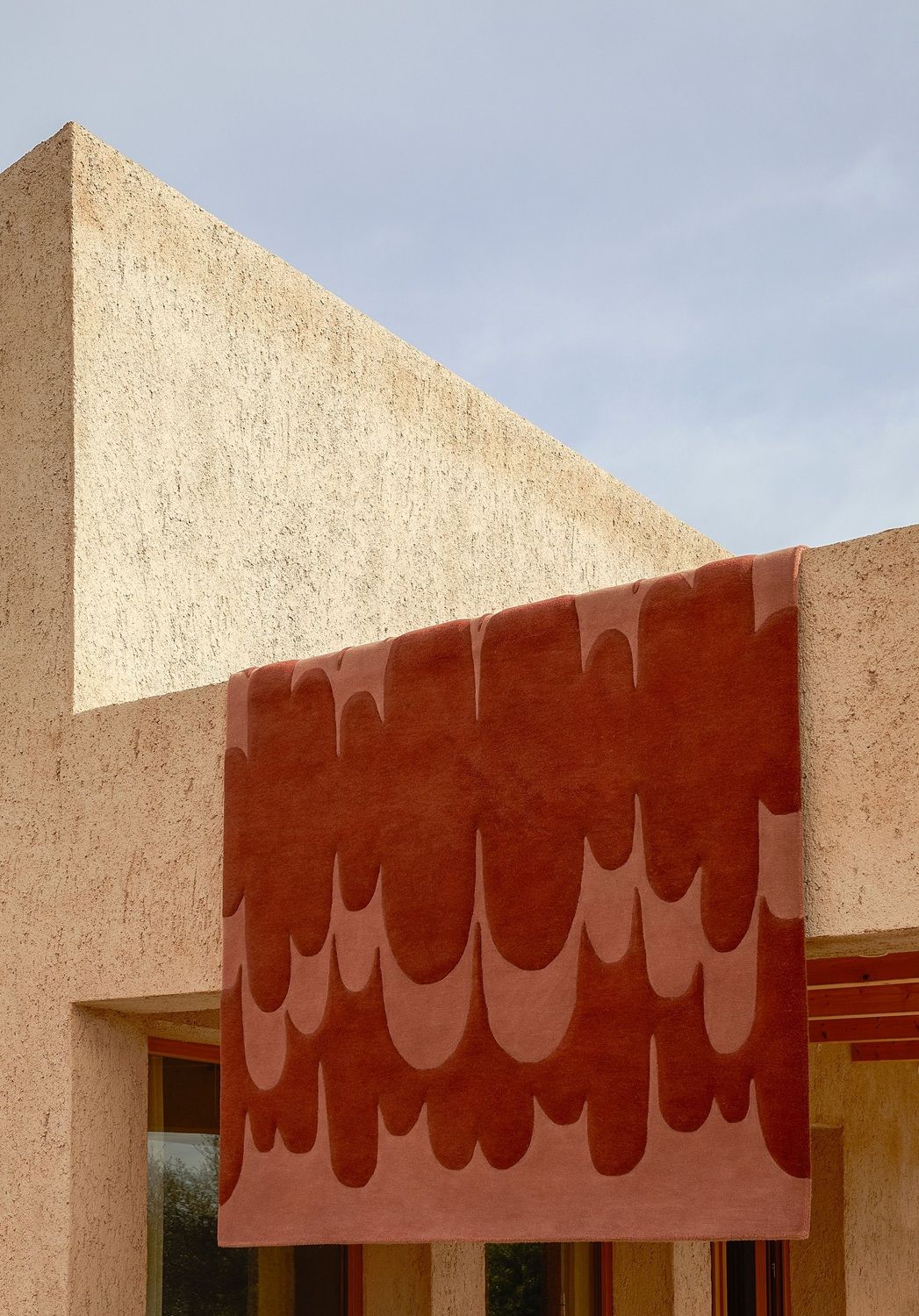 Lucia Eames Echo Teppich Terracotta Nanimarquina