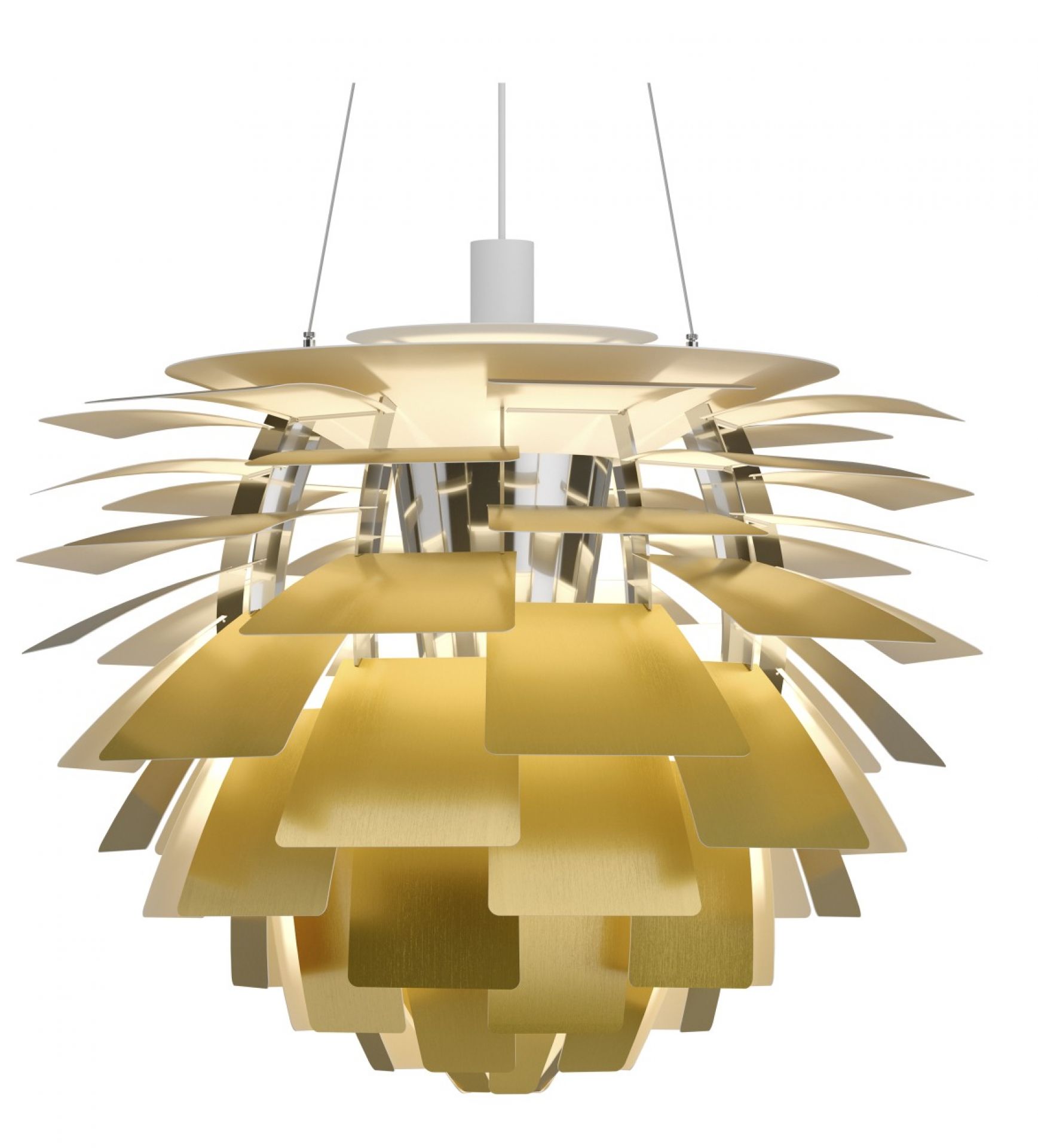 PH Artichoke Pendelleuchte Messing oder Kupfer Louis Poulsen