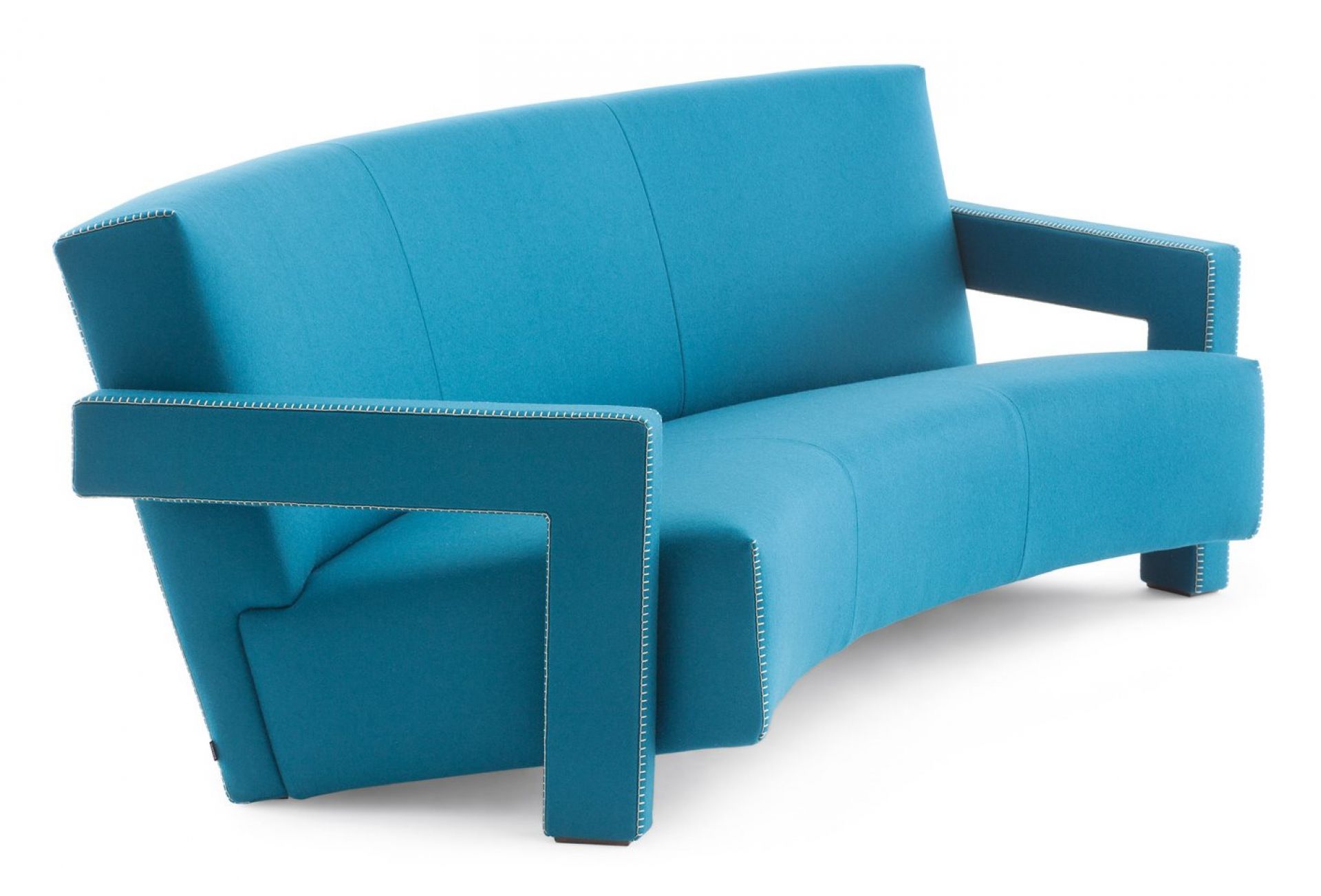 637 Utrecht Sofa Dreisitzer gebogen Cassina
