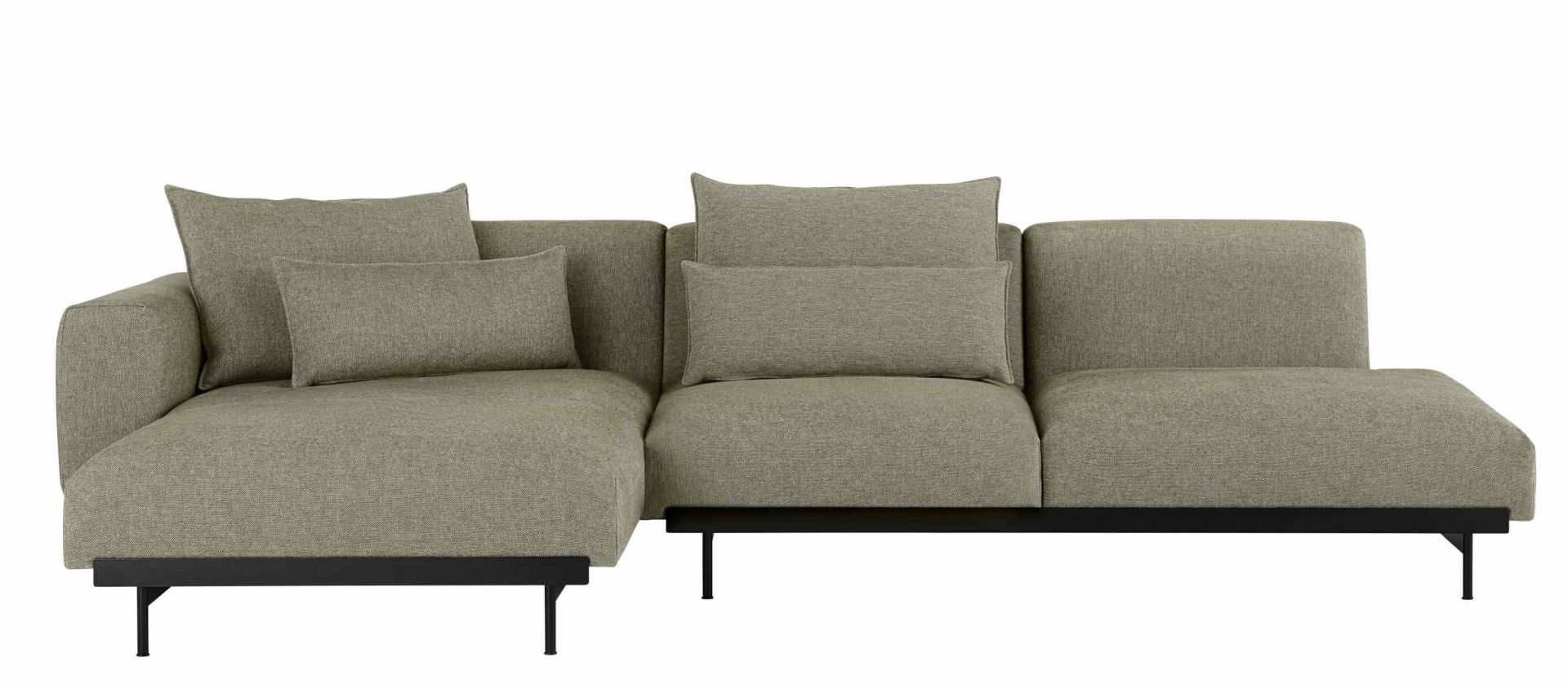 In Situ Modular Sofa 3-Sitzer Chaise Longue Muuto