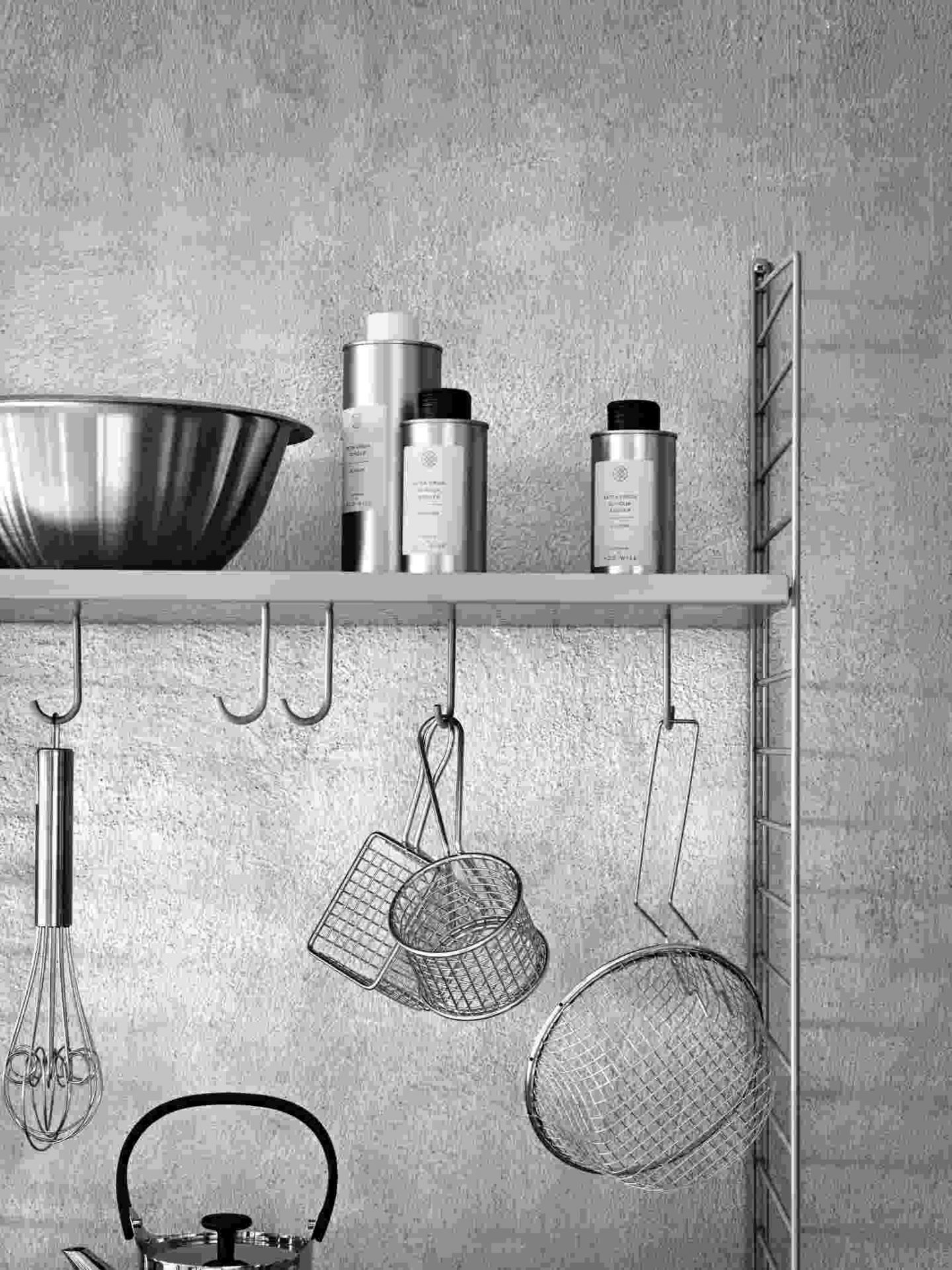 String Küche Wand Regalsystem H String Furniture   