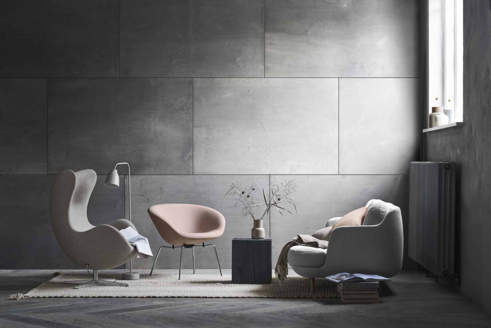 Lune 2-Sitzer Sofa Fritz Hansen