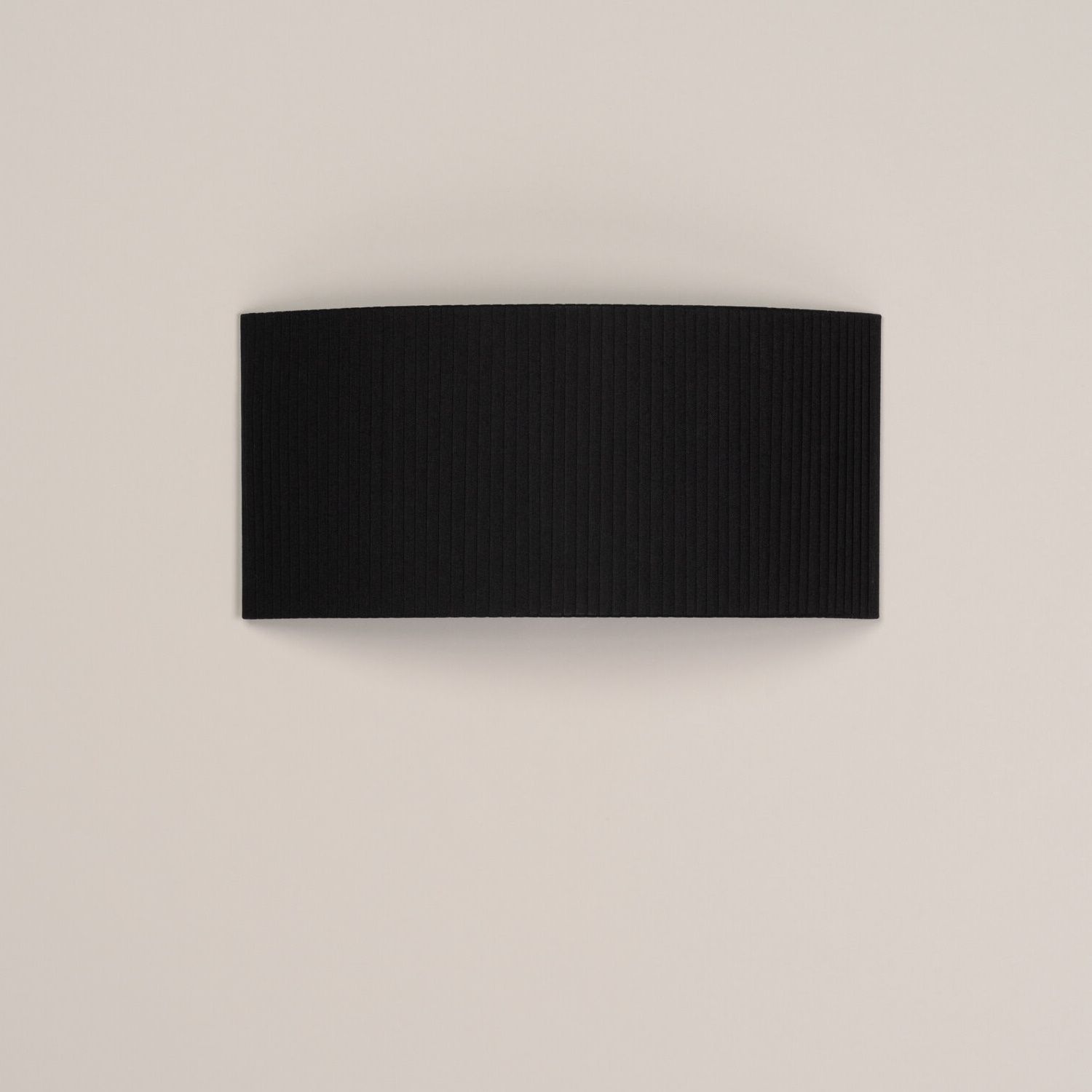 Comodín rectangular rechteckige Wandleuchte Black ribbon Santa & Cole
