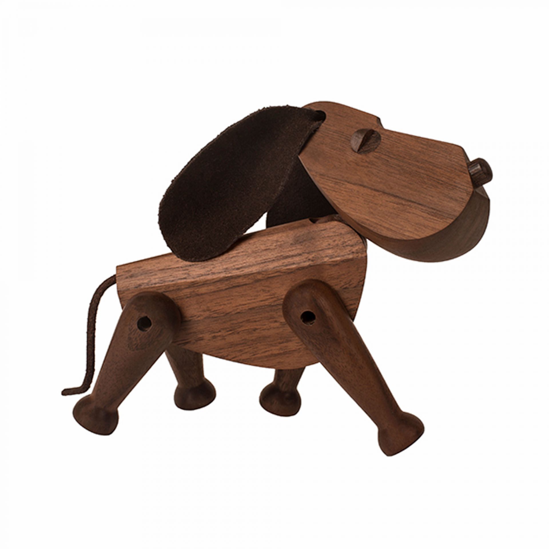 Bobby Holzfigur Hund Architectmade EINZELSTÜCK