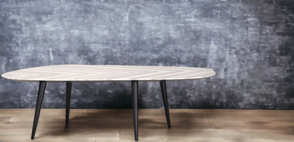2318 Tweed Marble Esstisch B 250 cm Zanotta
