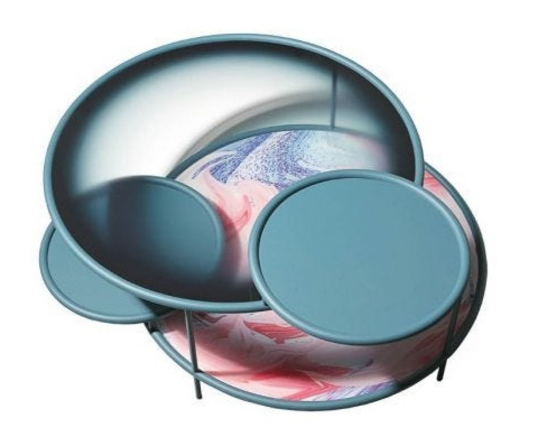 Sangaku Couchtisch Blau/Candyland Driade