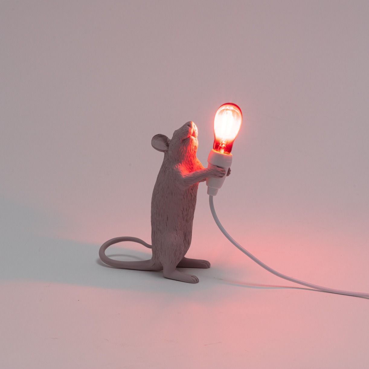 Mouse Lamp Step Love Edition USB Tischleuchte Seletti