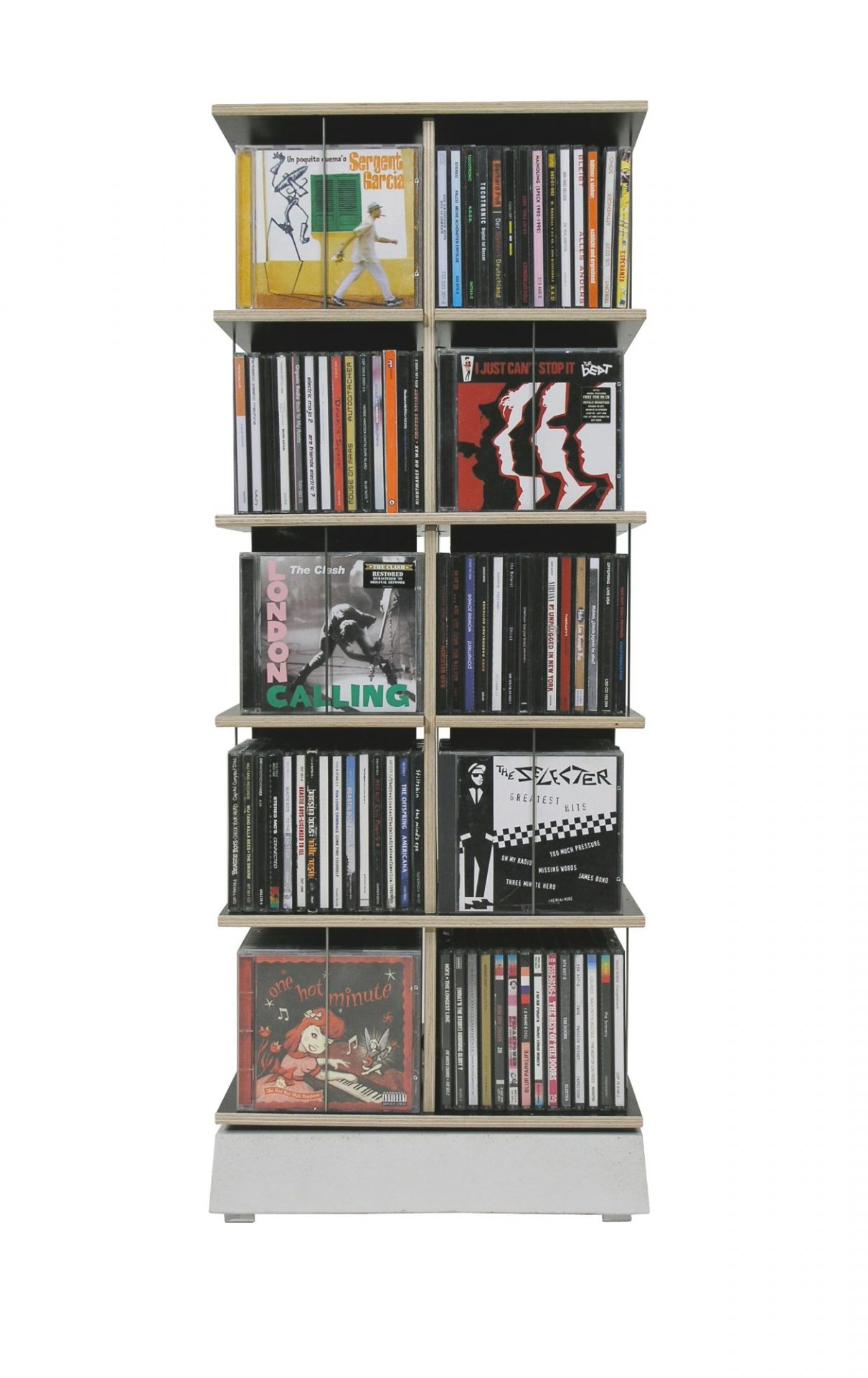 Musikstapler CD-Regal Nils Holger Moormann