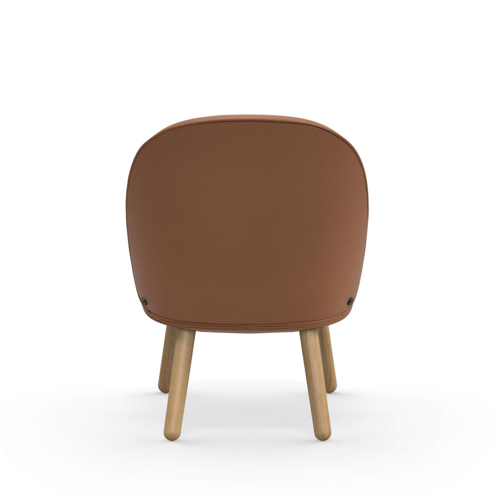 Ace Lounge Sessel Eiche Normann Copenhagen Ultra Leather