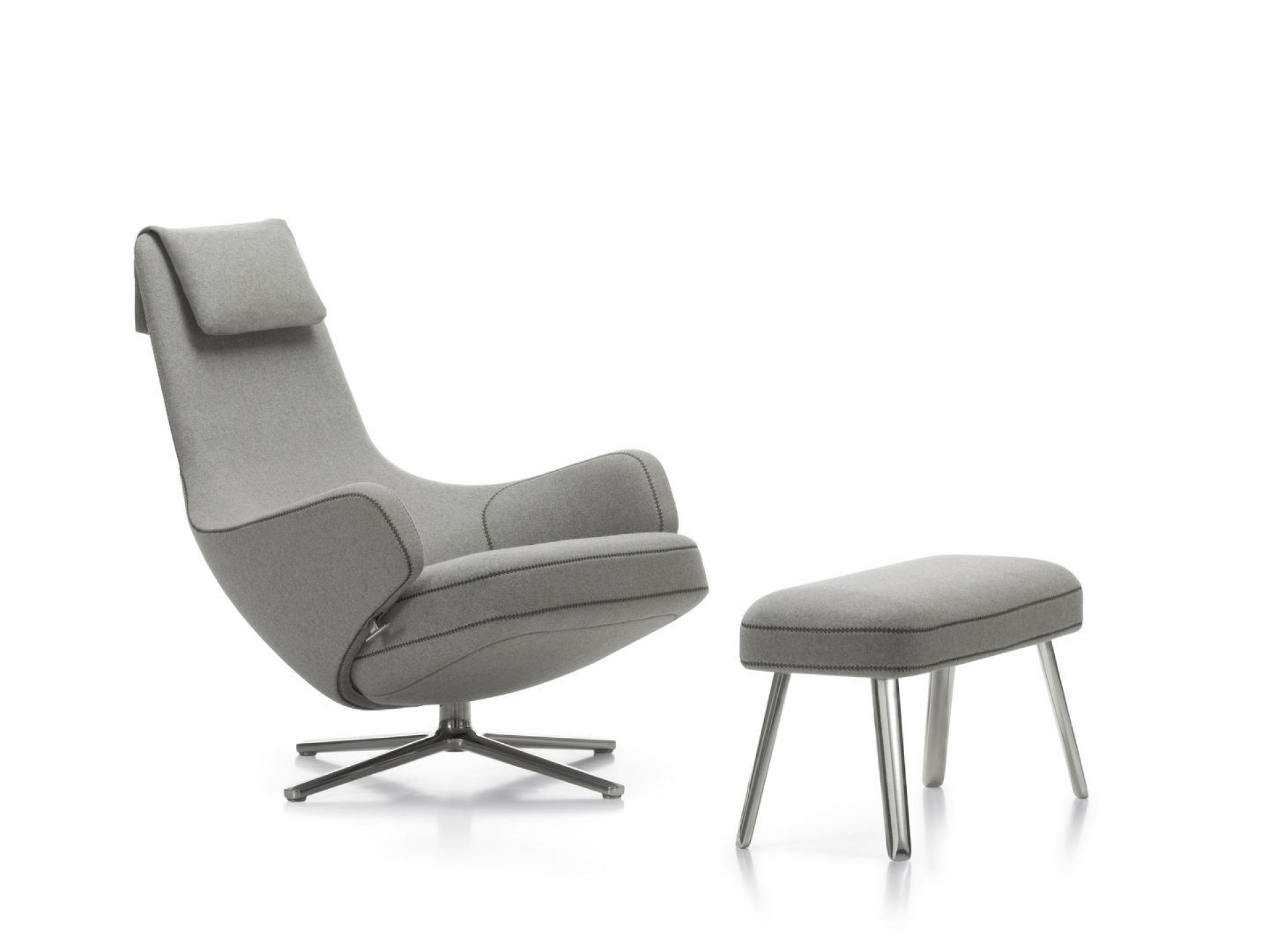 Repos Sessel + Panchina B 75 cm Vitra