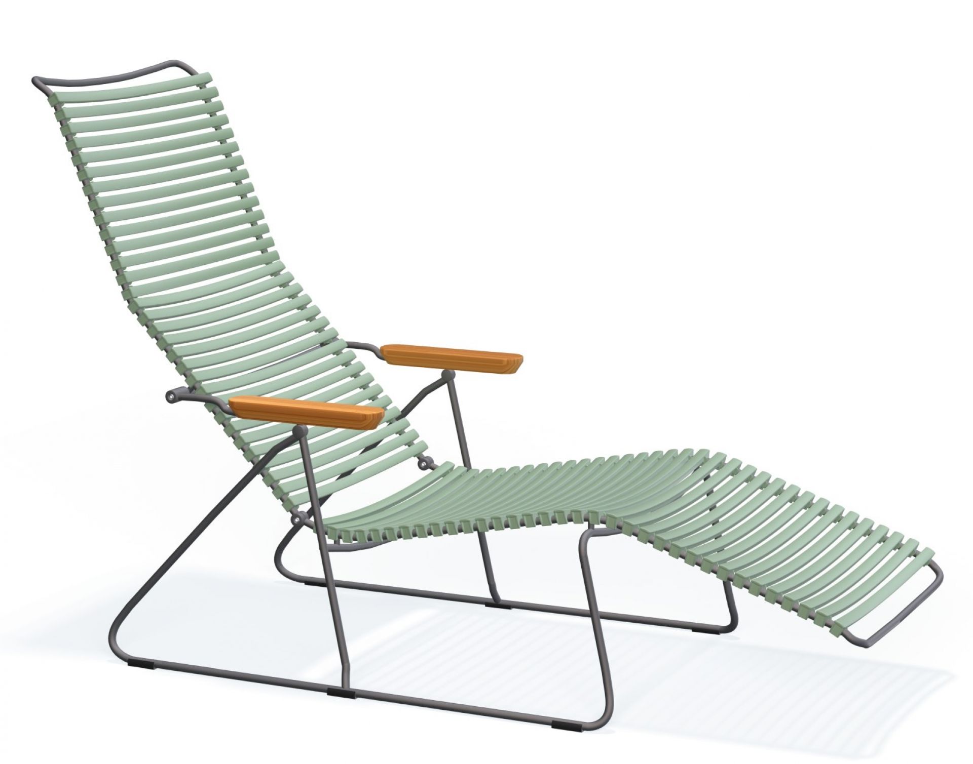 Click Sunlounger Outdoor Sonnenliege Houe Schwarz