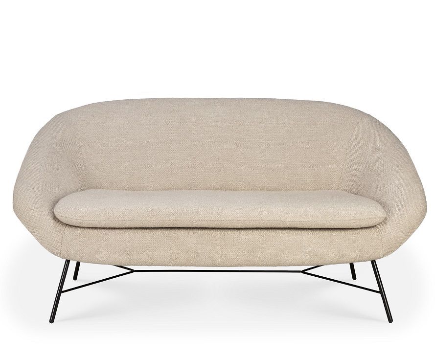 Barrow Sofa 2 Sitzer Off White Stoff Ethnicraft