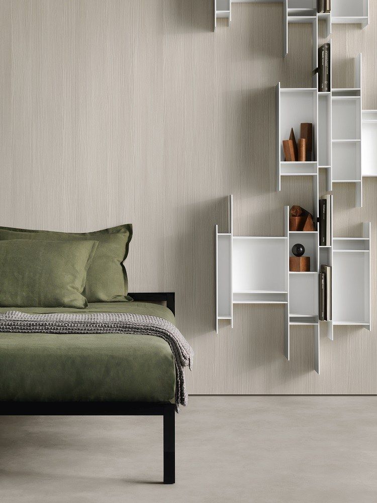 Aluminium Bed Bett lackiert MDF Italia