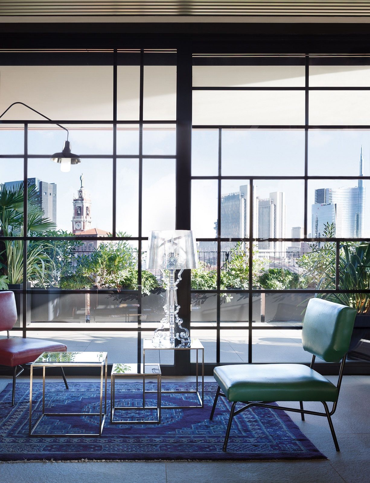 Bourgie Tischleuchte Glasklar Dimmbar Kartell