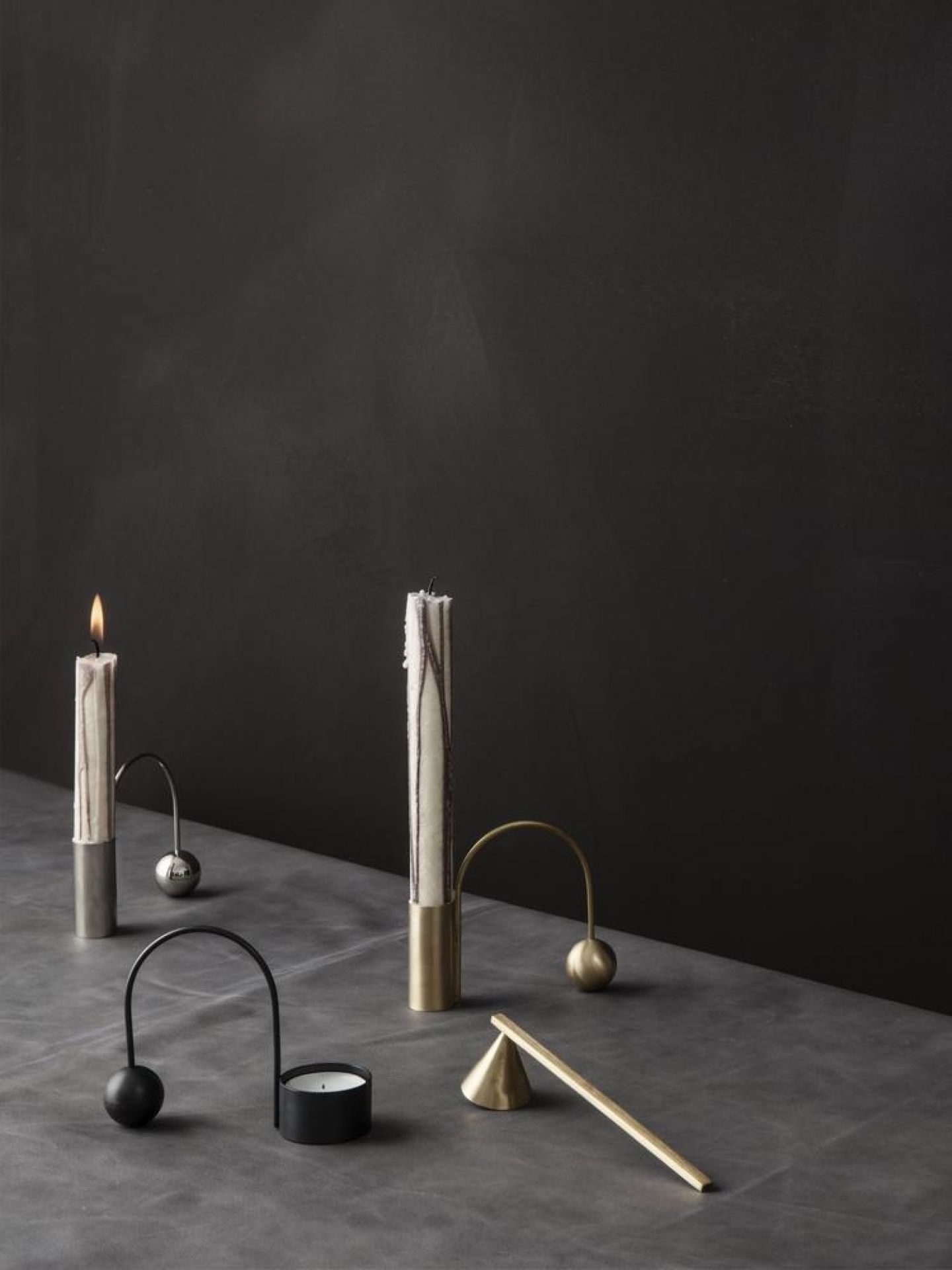 Brass Extinguisher Kerzenlöscher Ferm Living EINZELSTÜCK