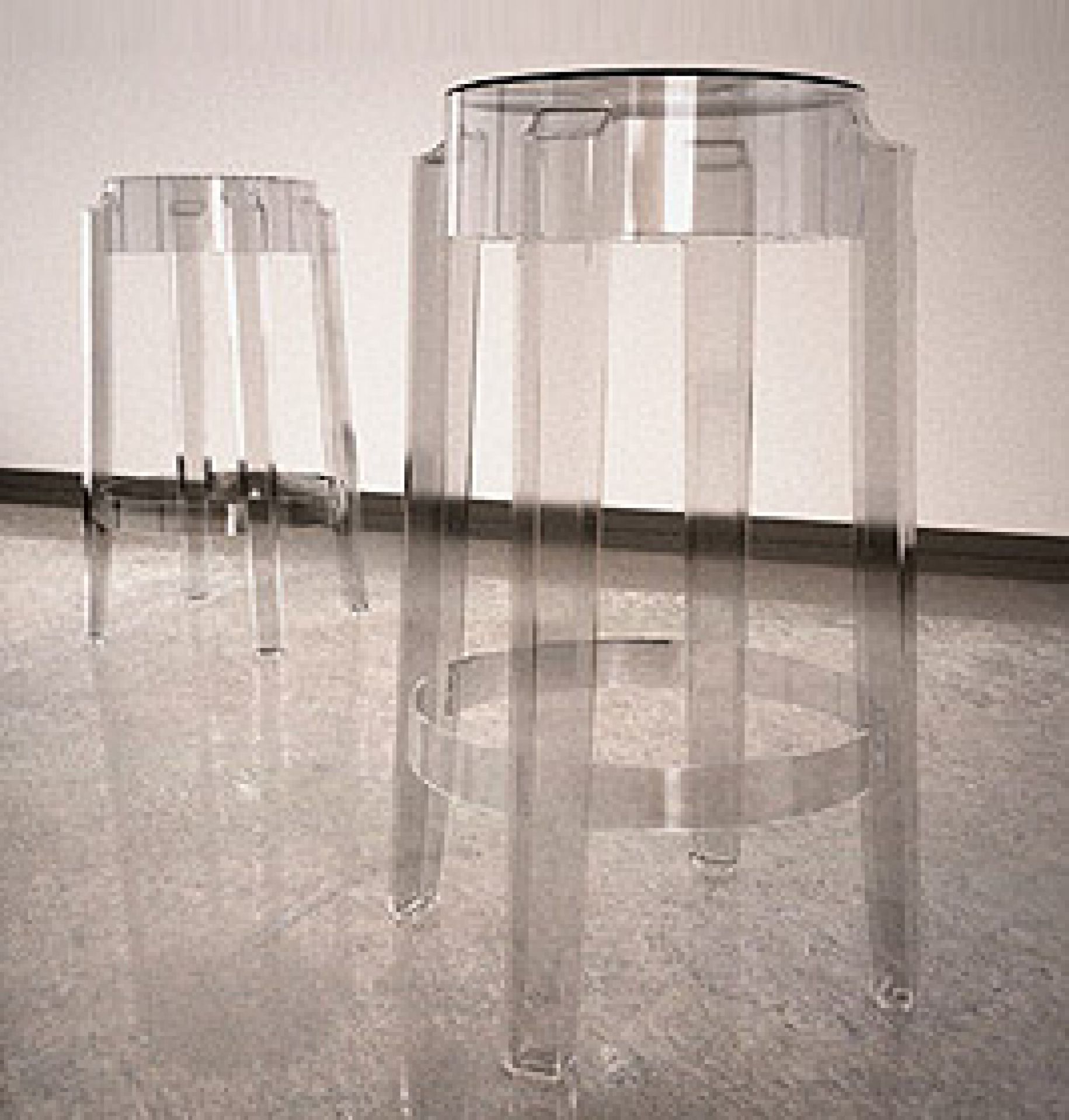 Charles Ghost Hocker 2-er Set Kartell