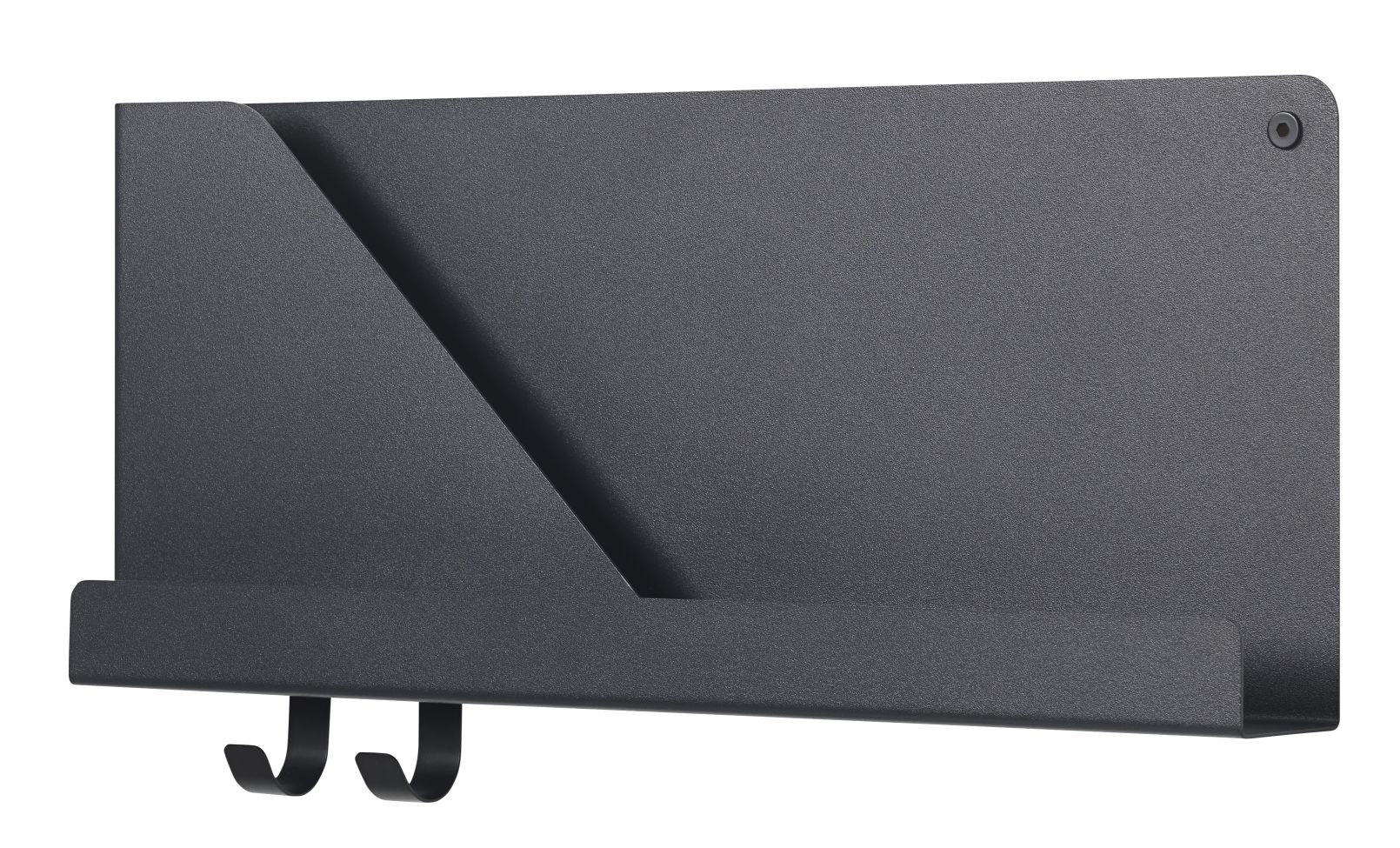 Folded Shelves Regal Schwarz 51x22 cm Muuto