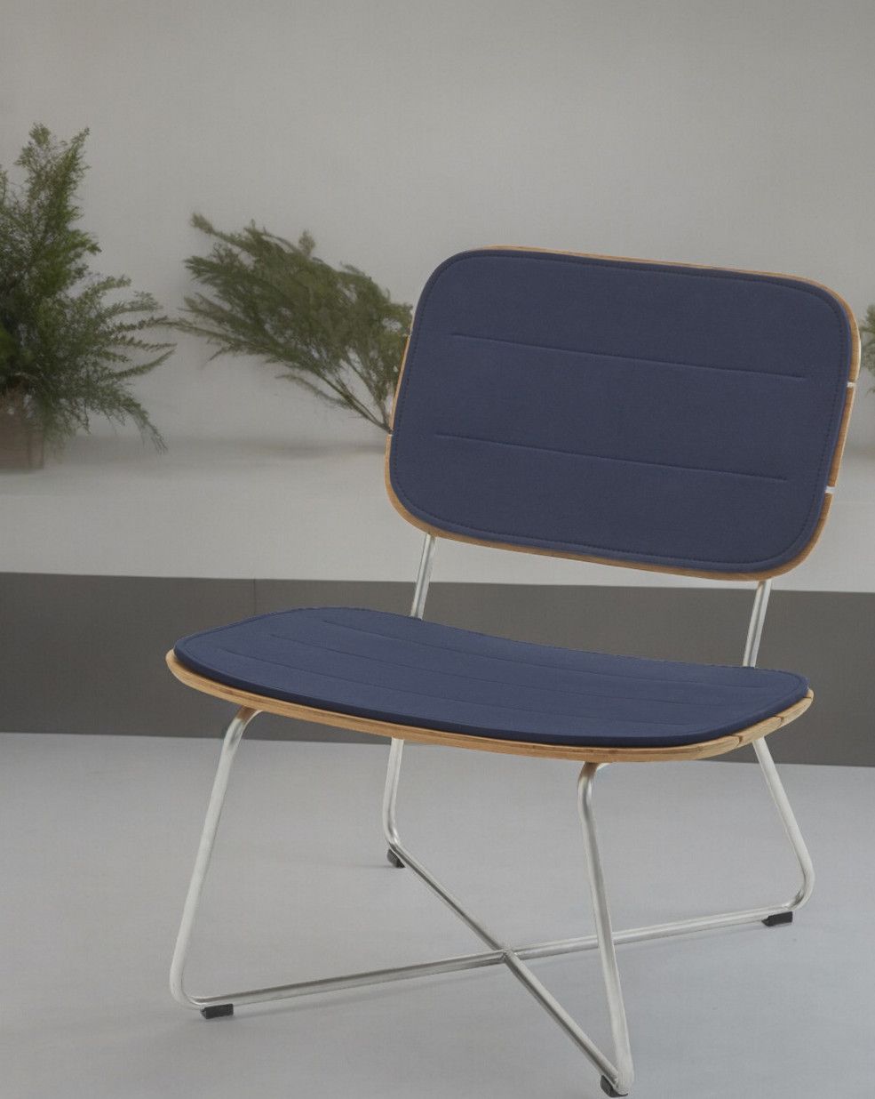 Lilium Lounge Chair Stuhl Sitzkissen Cushion Outdoor Skagerak by Fritz Hansen Weiß
