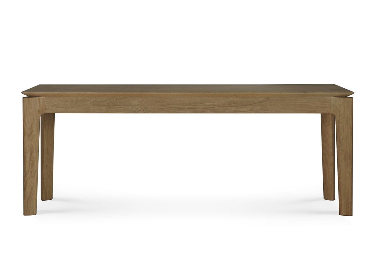 Bok Bank Teak B 186 x T 35 x H 46 cm Ethnicraft MÄNGELEXEMPLAR