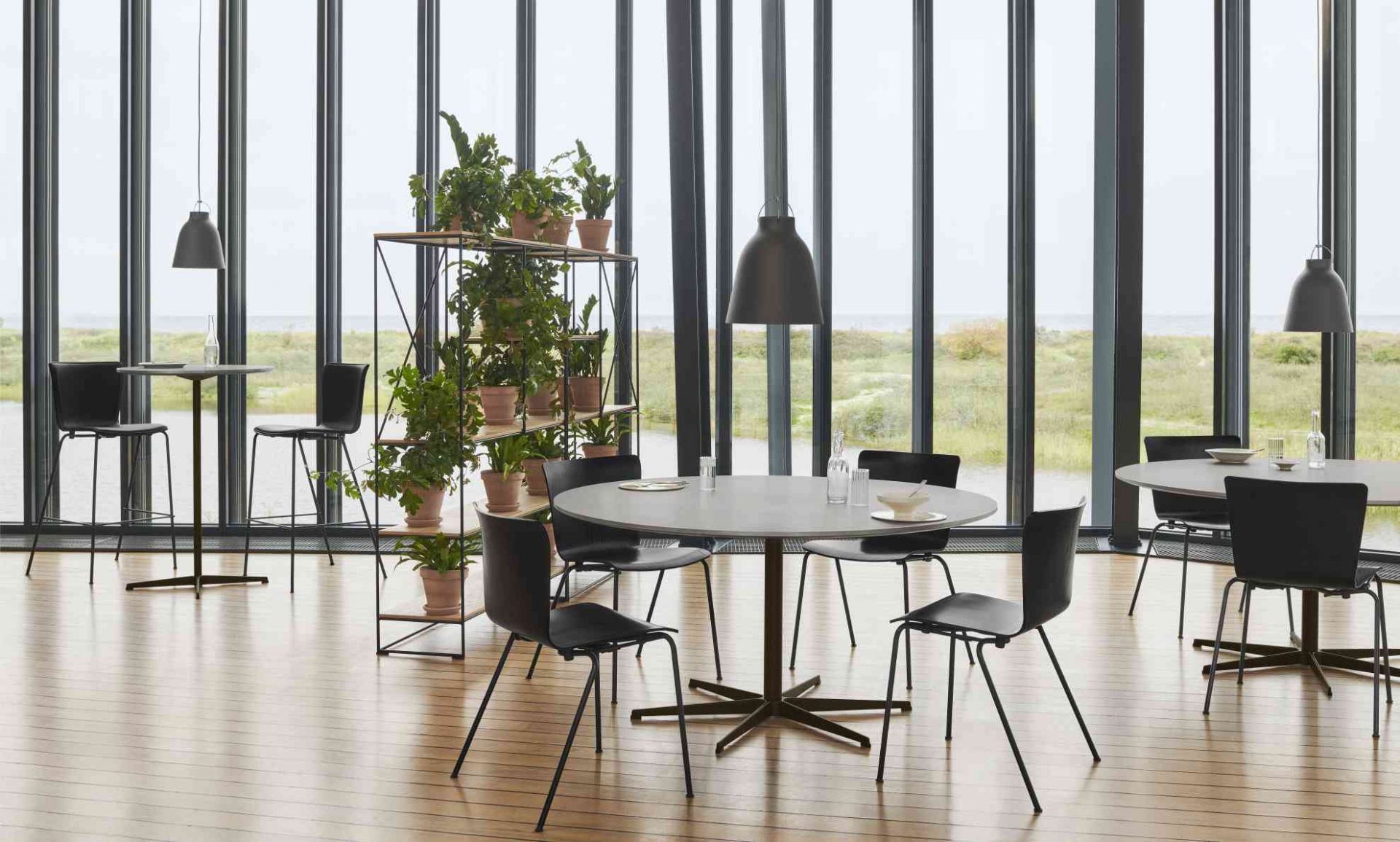 Zirkular Tischserie Rund Fritz Hansen
