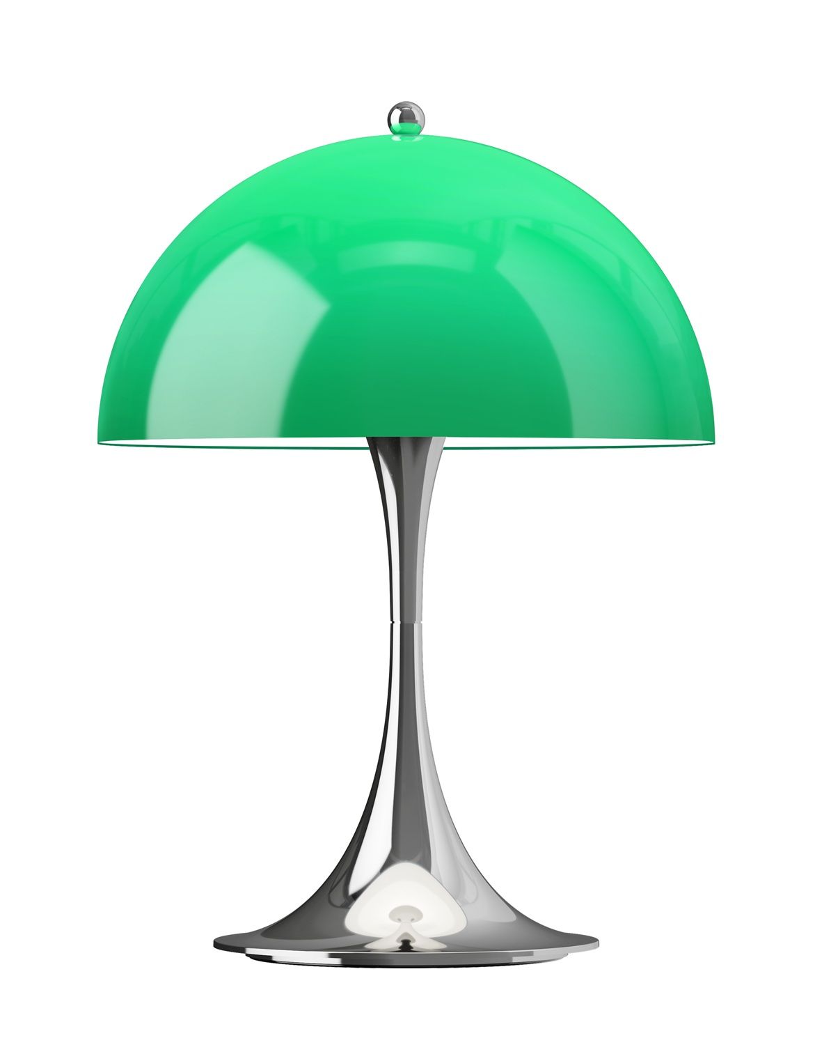 Panthella 250 Portable Chrom Akkuleuchte / Tischleuchte Louis Poulsen