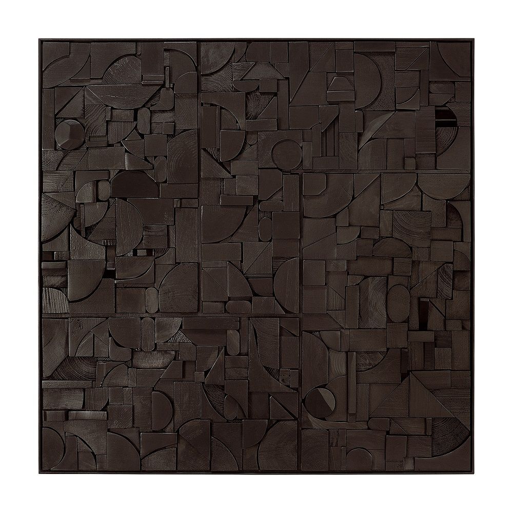 Bricks Wandkunst Holz Ethnicraft