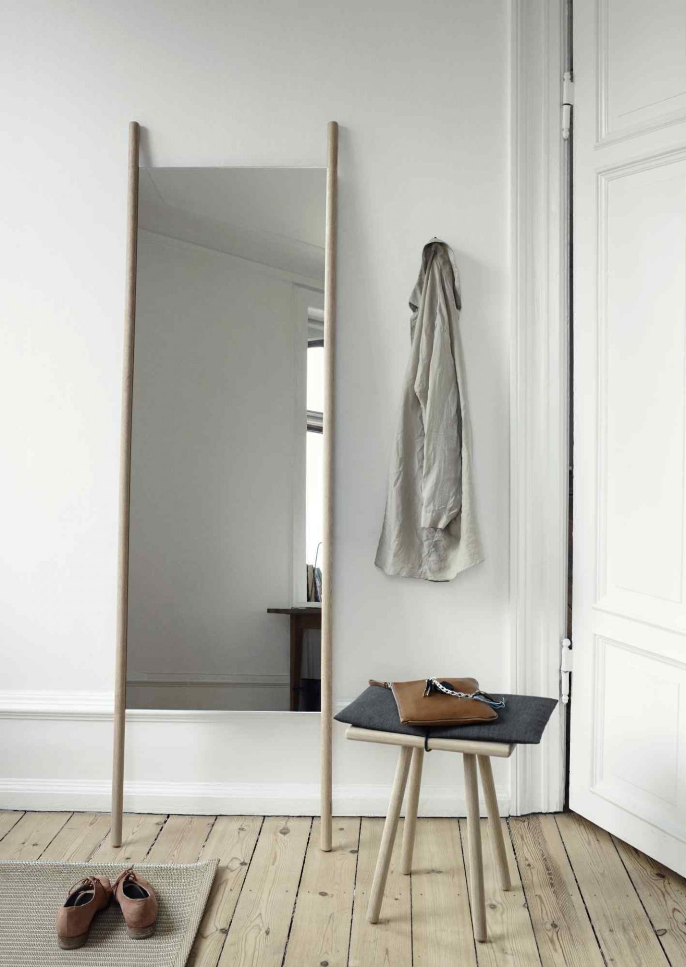 Georg Stool Hocker Eiche Skagerak by Fritz Hansen