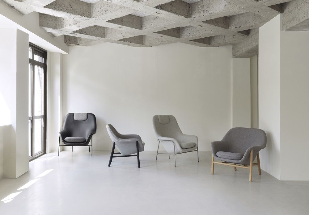 Drape Lounge Sessel Niedrig Normann Copenhagen