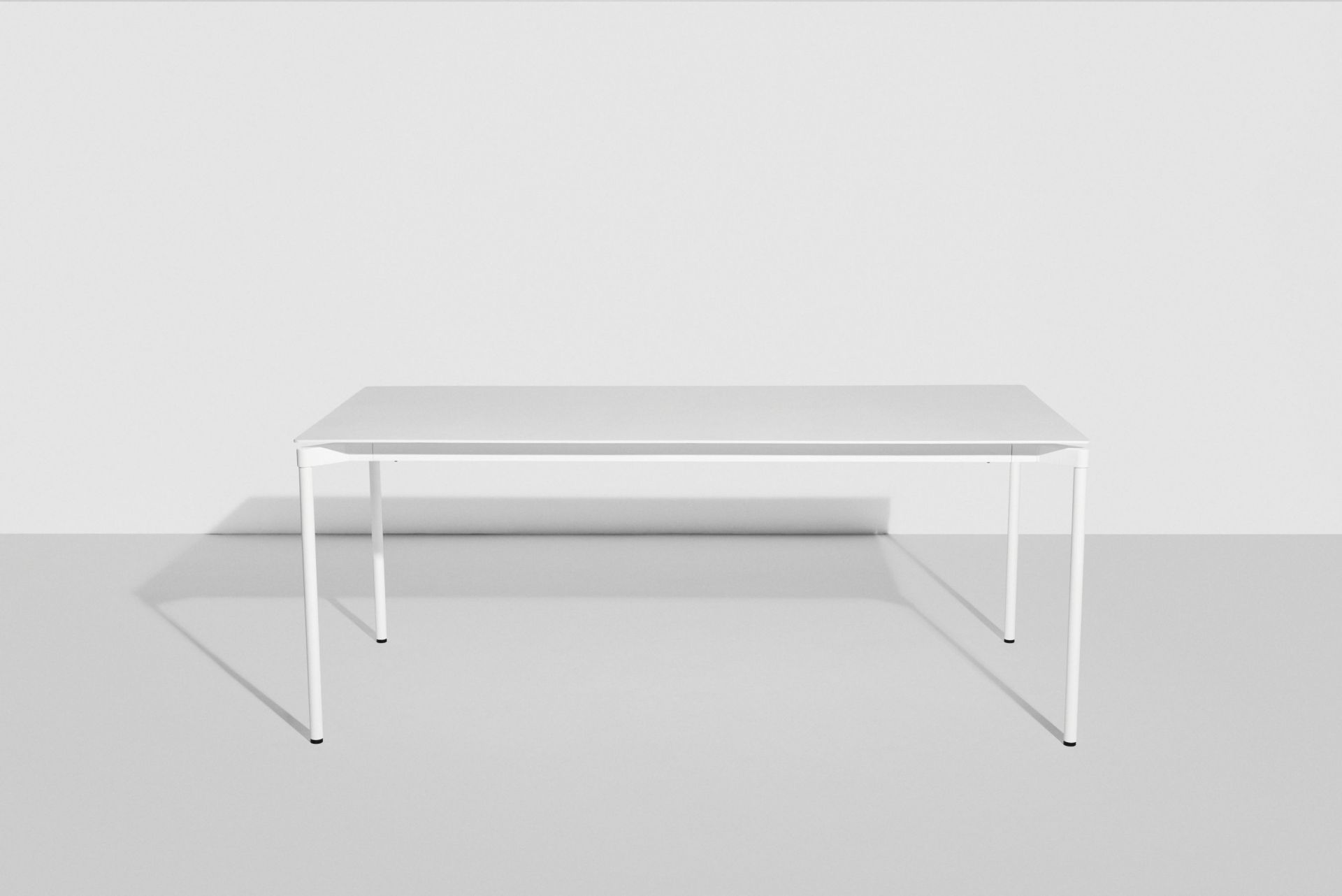 Fromme Dining Table Rectangular Esstisch Rechteckig Petite Friture Weiß