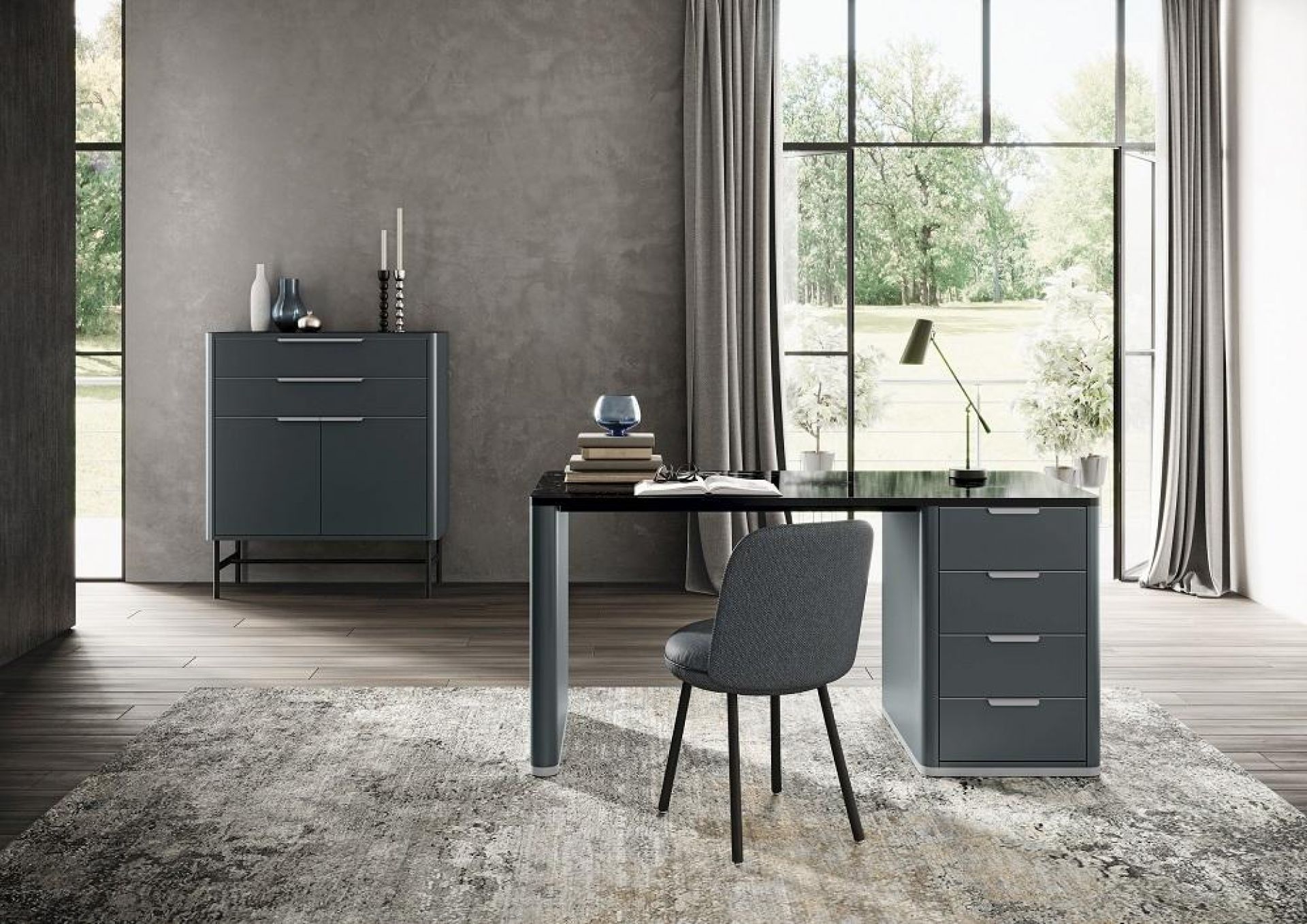 New Classic Line S50 Sideboard Basalt grey Müller Möbelfabrikation
