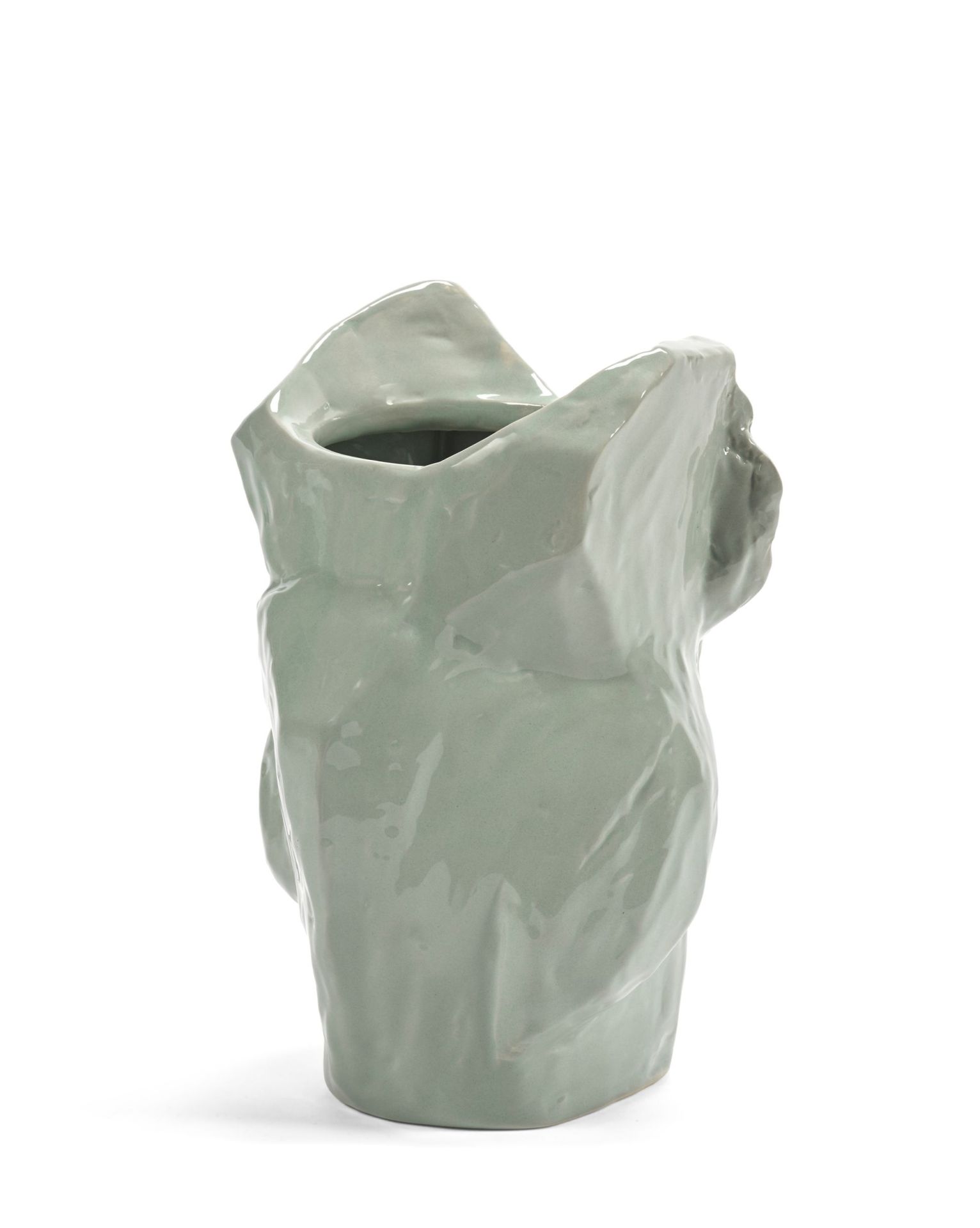 Eule Vase S Serax Hellblau