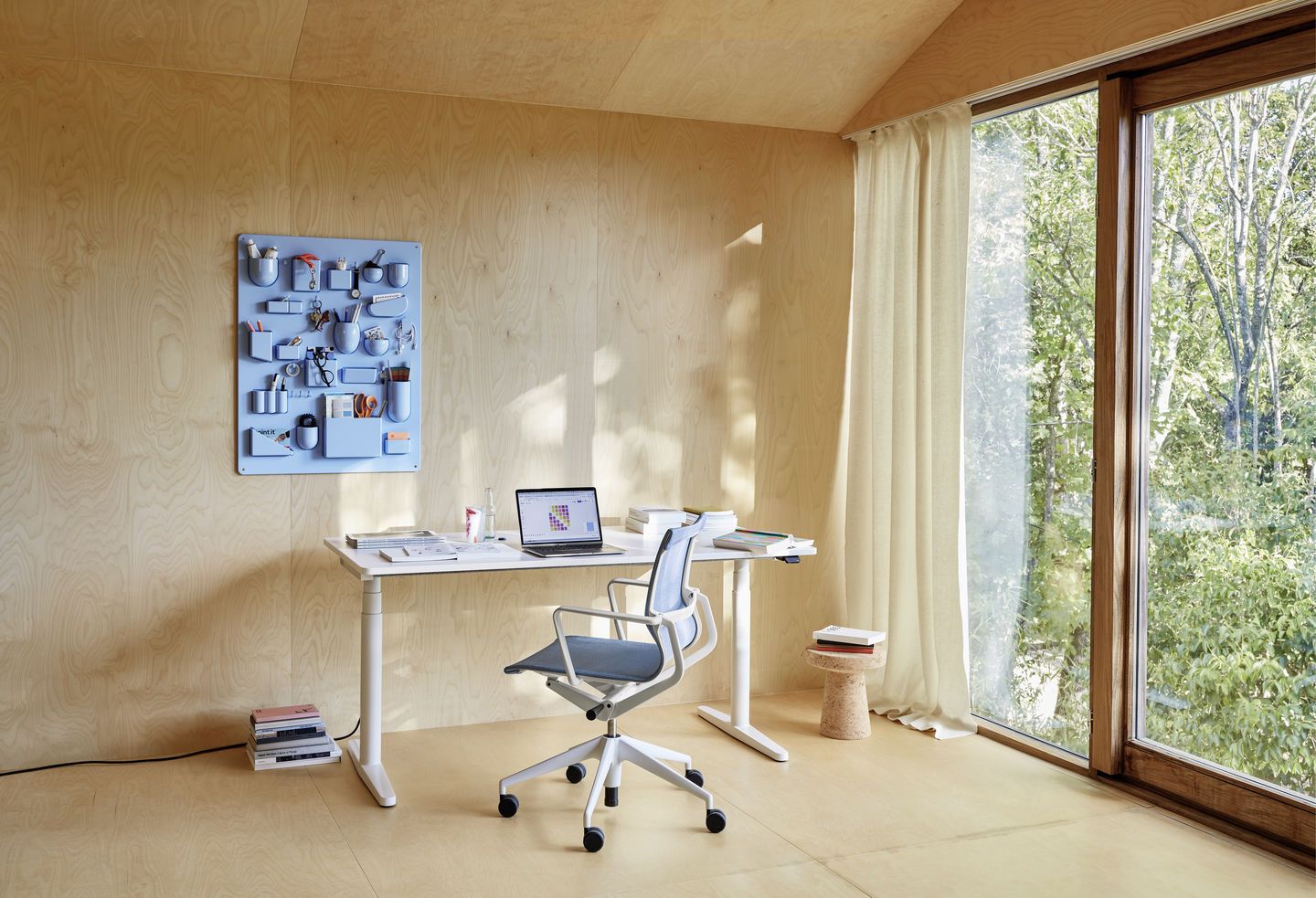 Tyde 2 Steh-/ Sitztisch Home Desk Schreibtisch Vitra
