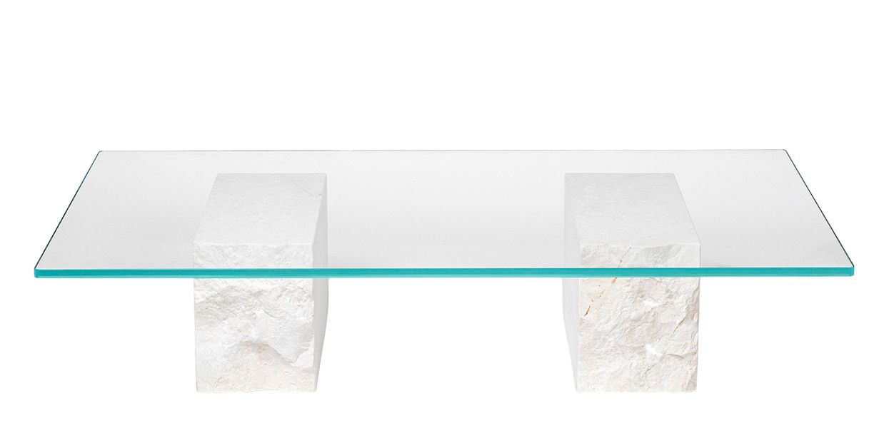 Mineral Coffee Table - Bianco Curia Couchtisch Ferm Living