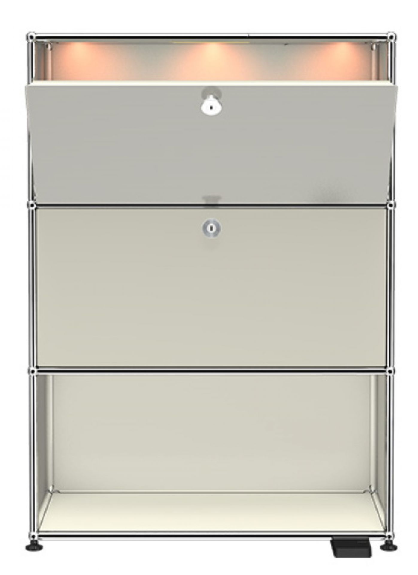 USM Haller E Highboard Lichtgrau