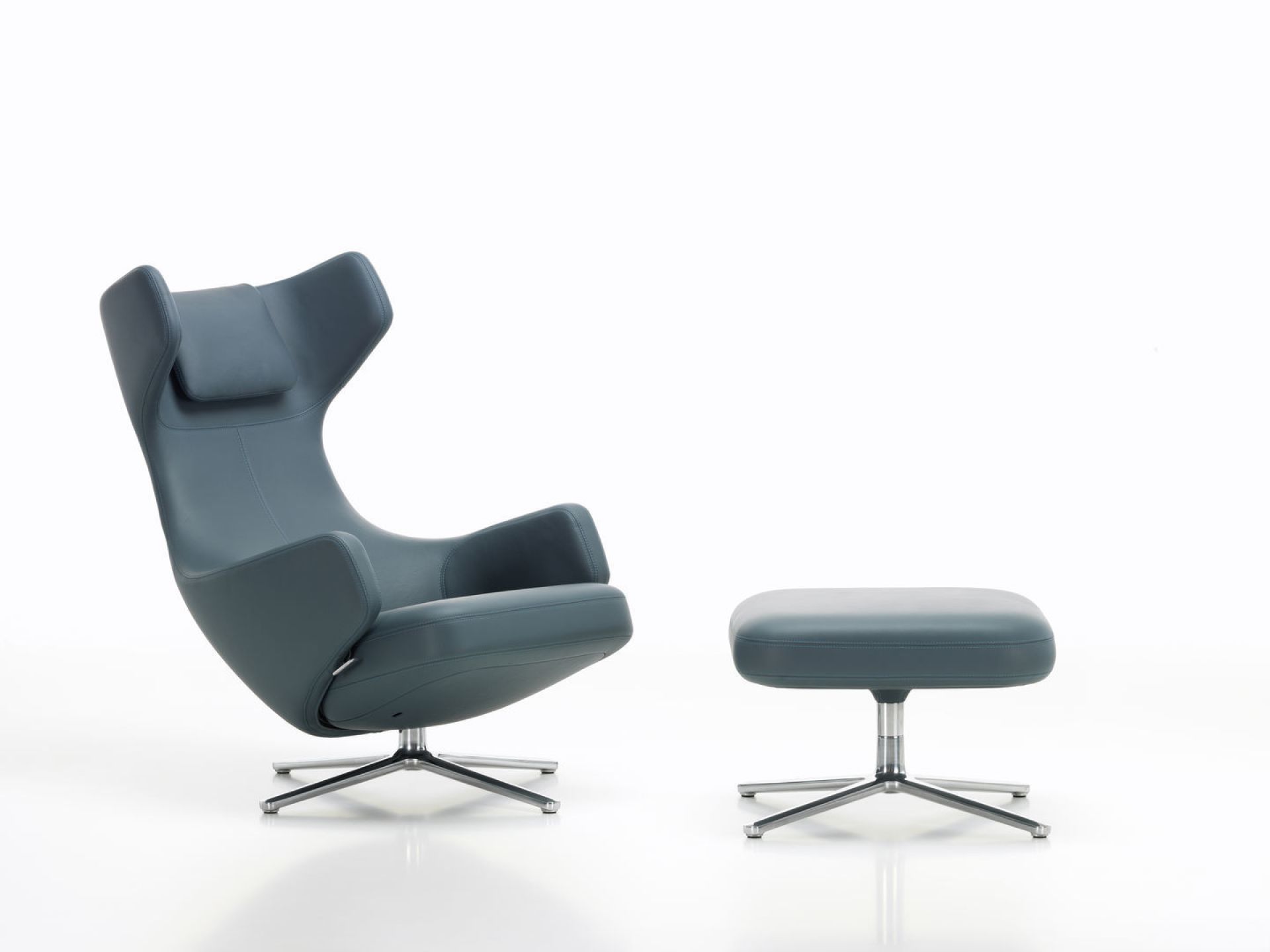 Grand Repos Sessel + Ottoman Vitra