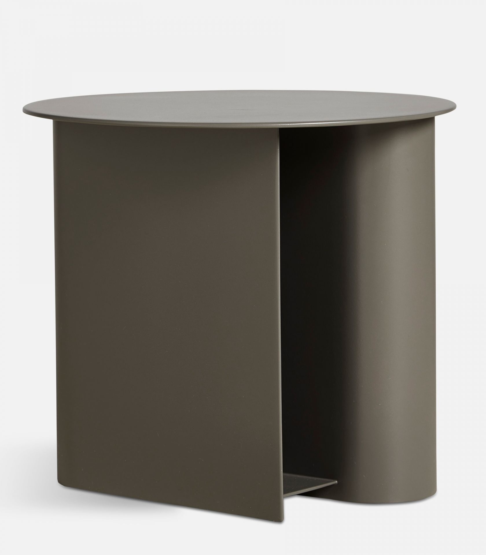 Sentrum Side Table Beistelltisch Taupe Woud Sentrum Side Table Beistelltisch Taupe Woud