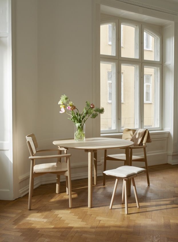 Hven Tisch Ø 110 x H 73 cm Skagerak by Fritz Hansen