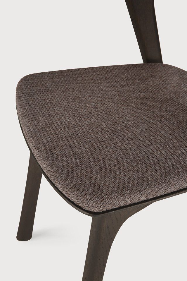 Bok Stuhl Eiche braun / Stoff Warm braun Ethnicraft