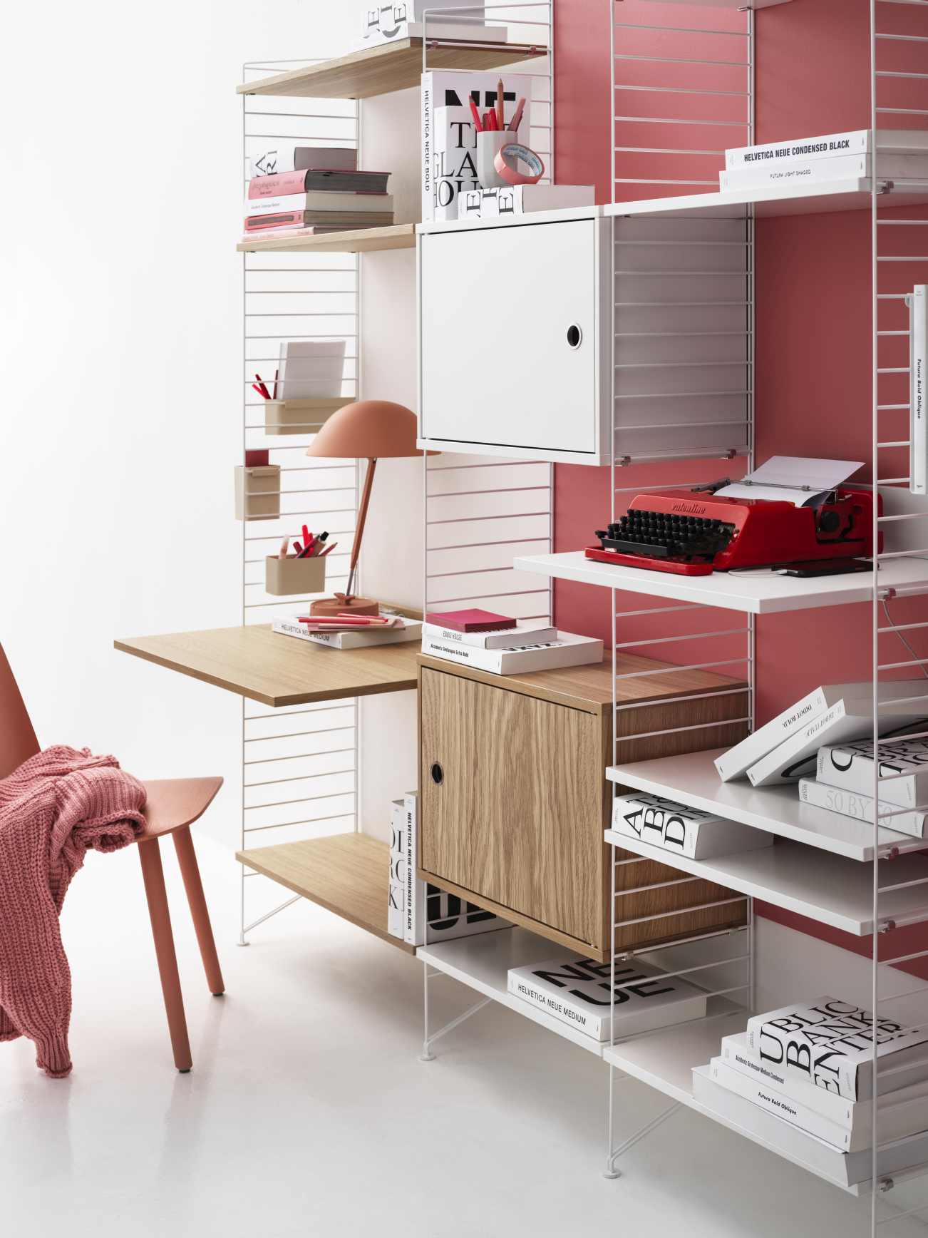 Arbeitsplatz KONFIGURATIONEN W4 String Furniture