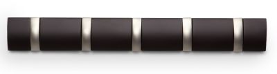 Flip Hook 5er Garderobe Umbra-espresso