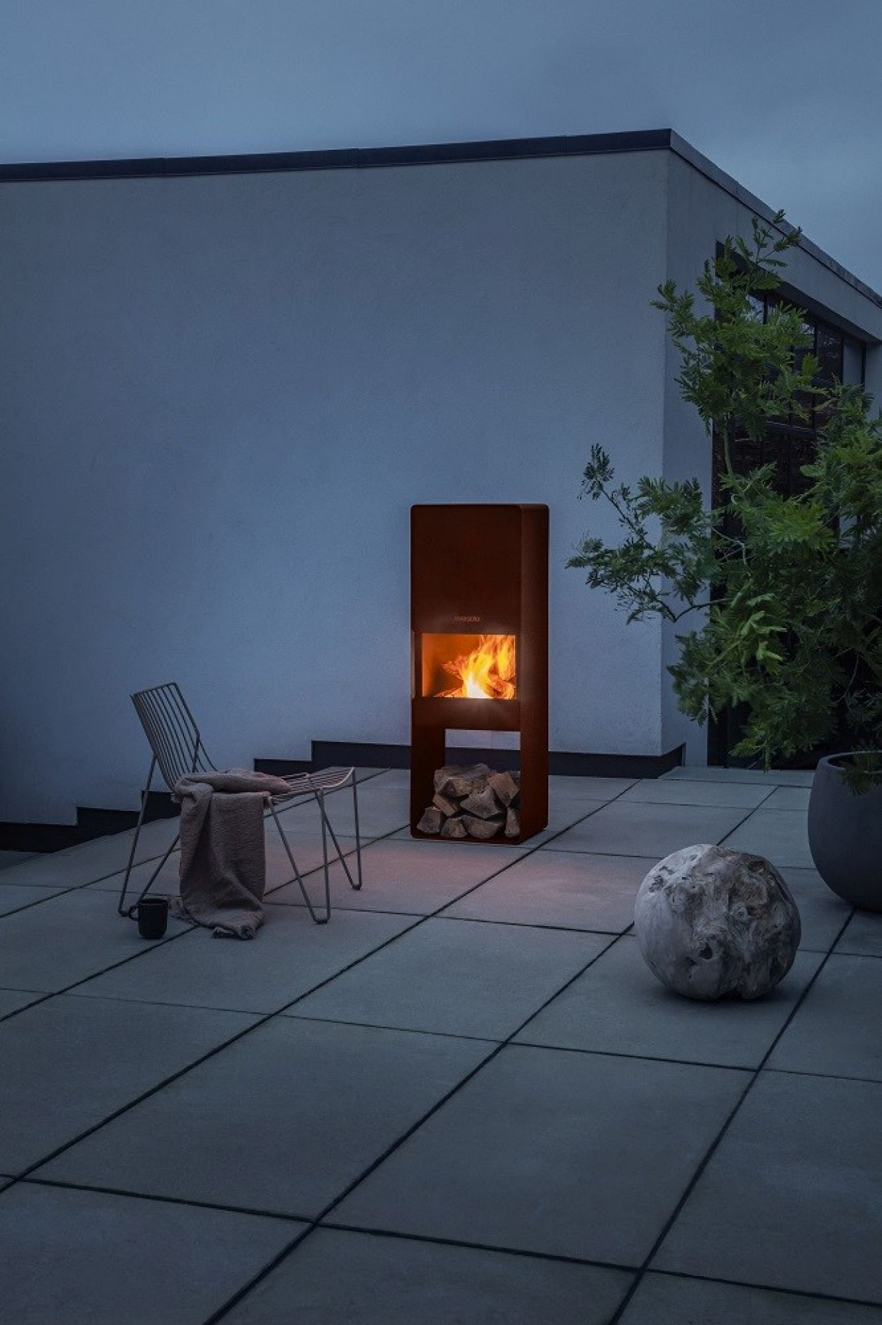 FireBox Garden wood burner Gartenkamin Eva Solo