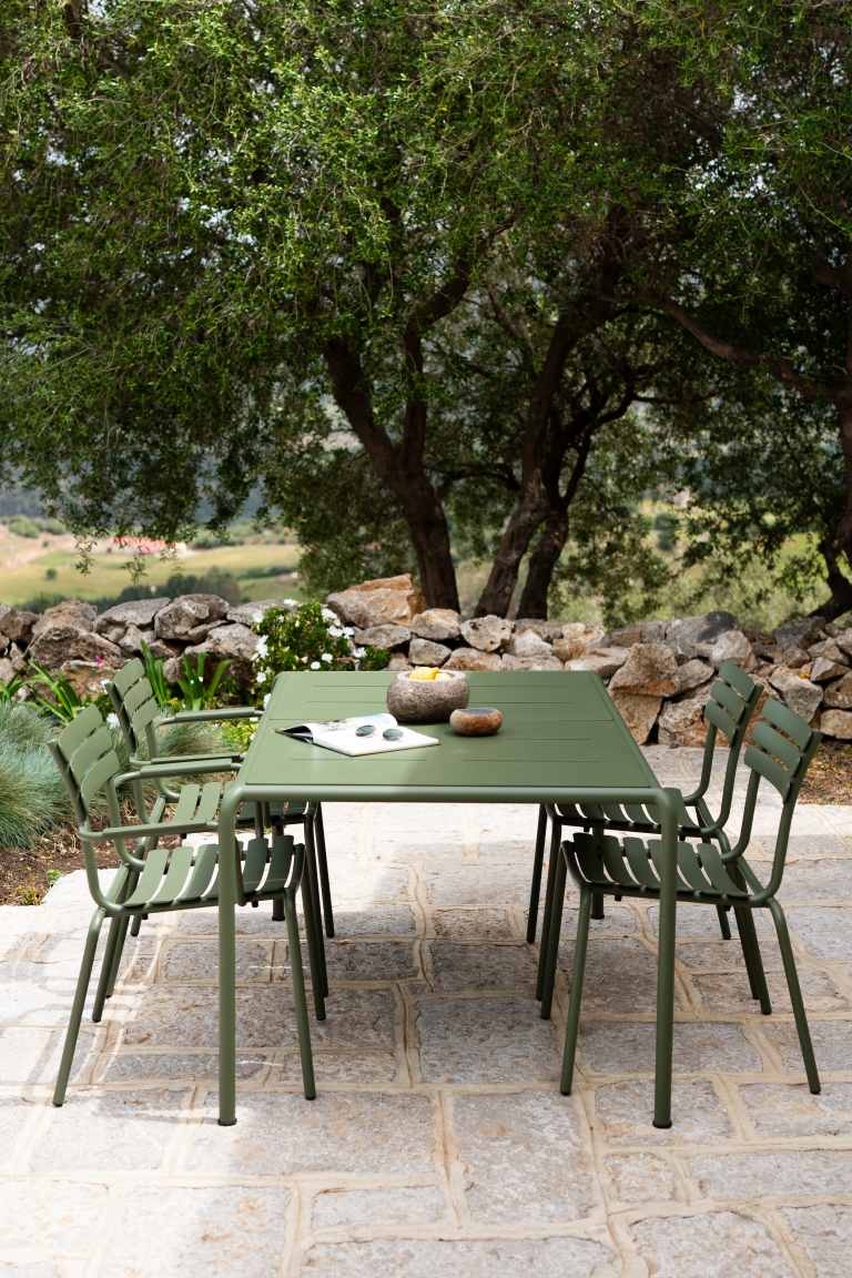 Alua Armrest Dining Chair Armlehnen Stuhl Outdoor Houe 